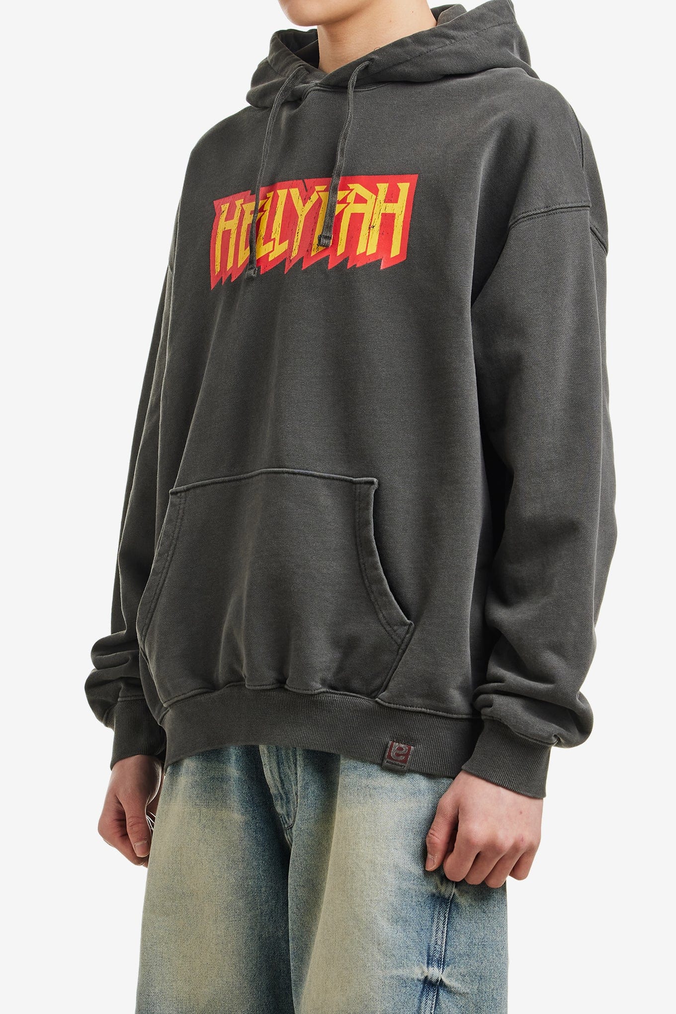 Extraordinary HELLYEAH PIGMENT HOODIE OVER FIT