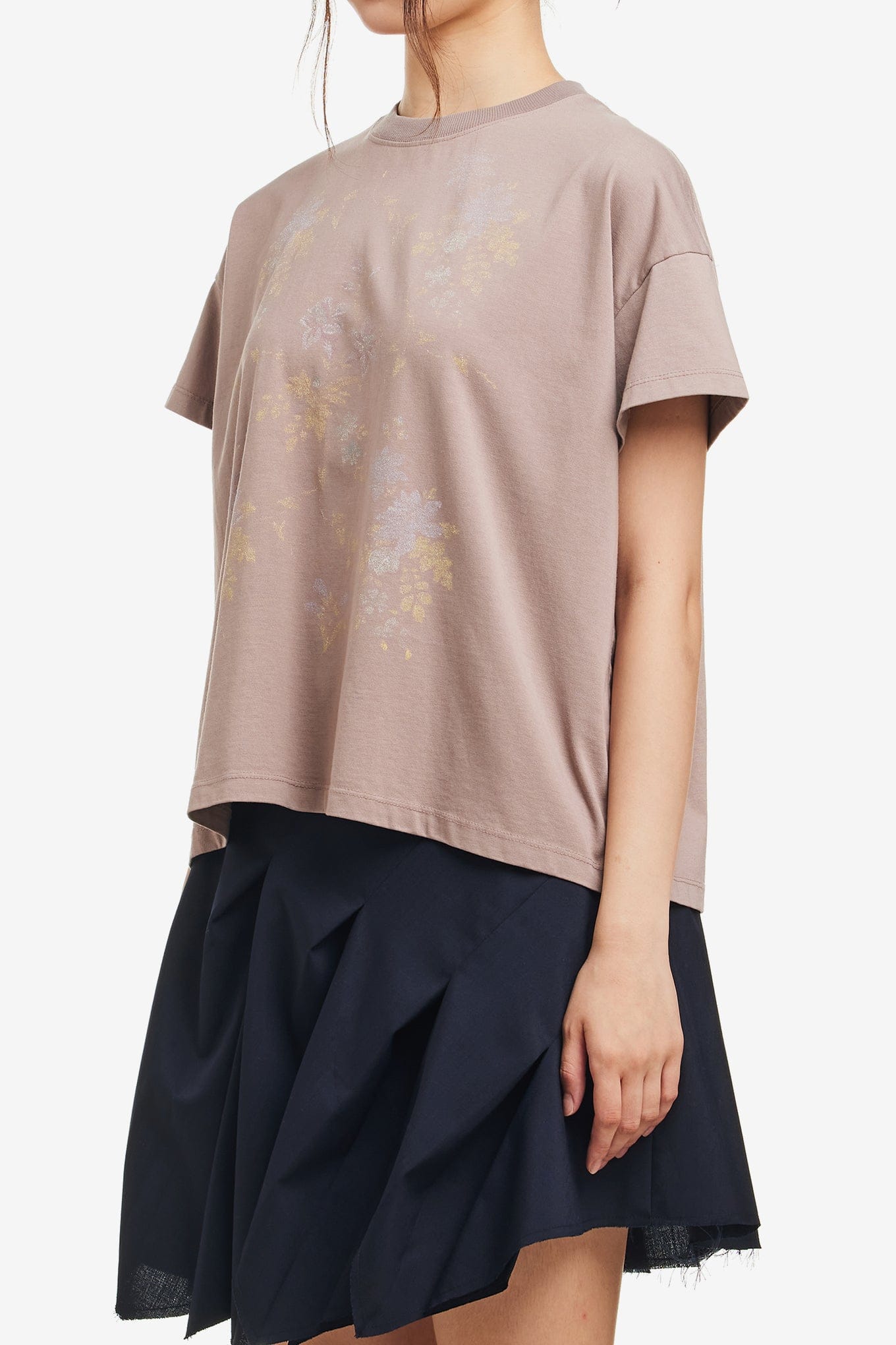 Dirddy SCATTERED FLOWER TOP