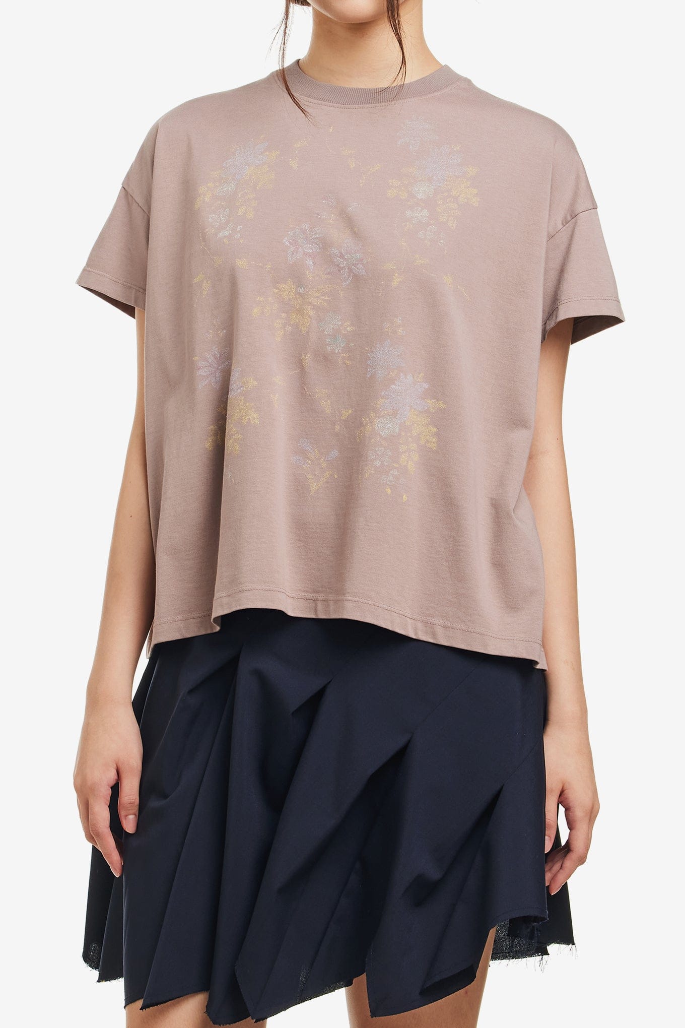 Dirddy SCATTERED FLOWER TOP