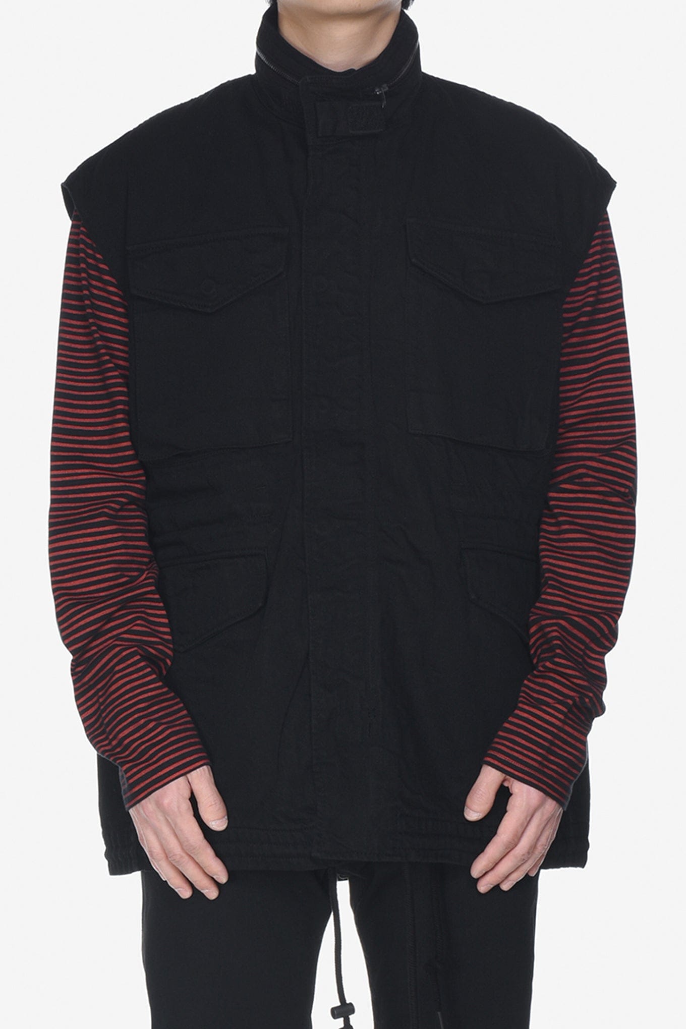 Minedenim F.BLACK NOSLEEVE M - 65