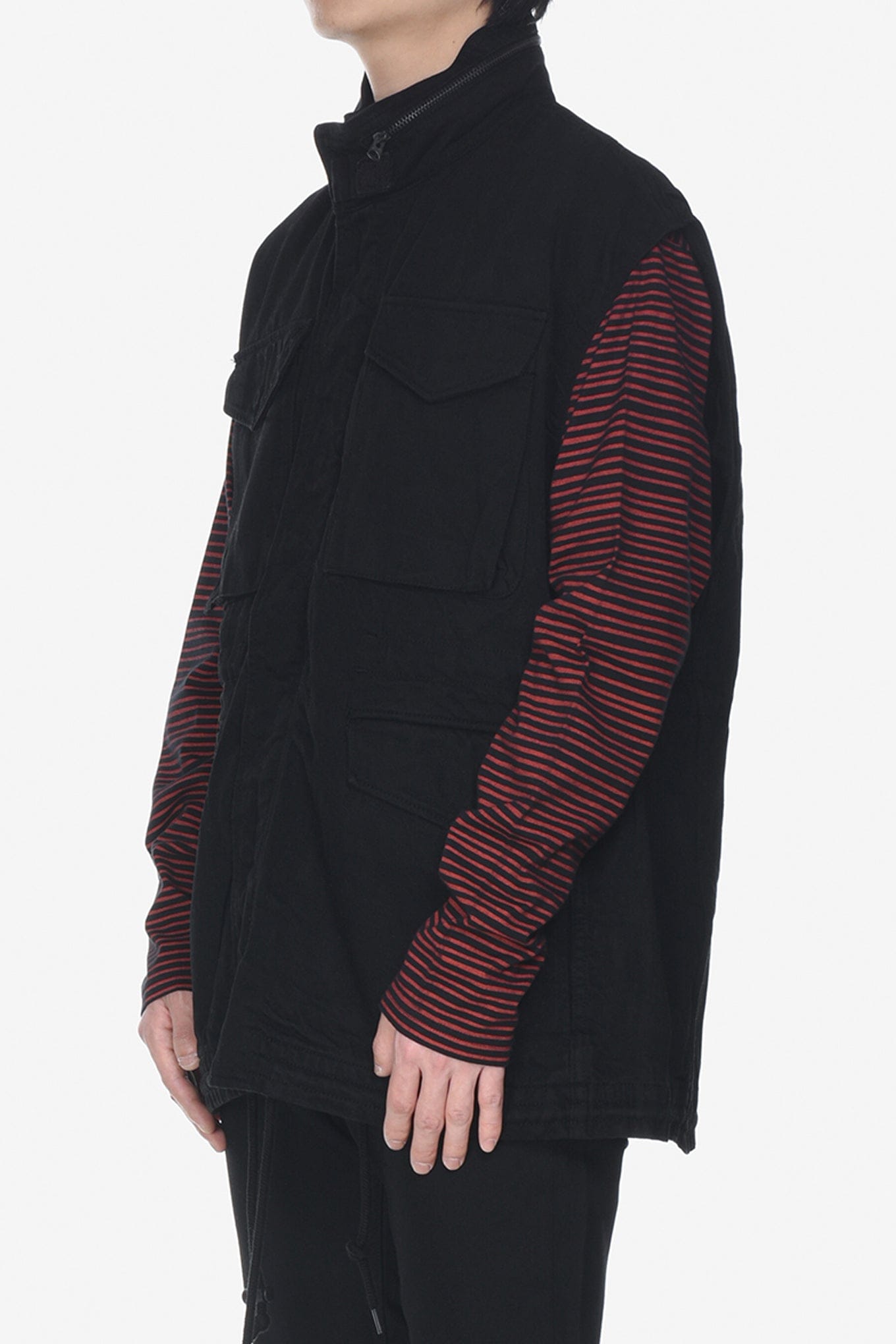 Minedenim F.BLACK NOSLEEVE M - 65