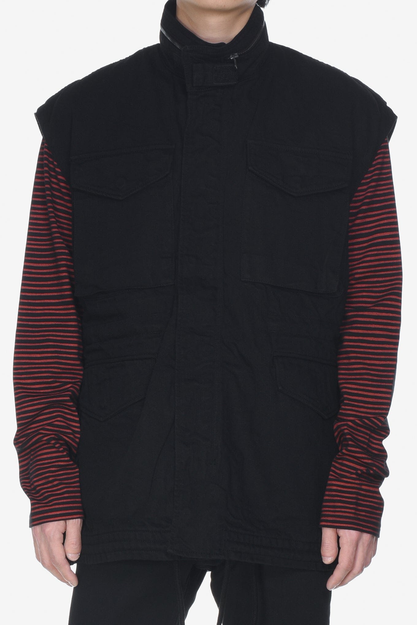 Minedenim F.BLACK NOSLEEVE M - 65