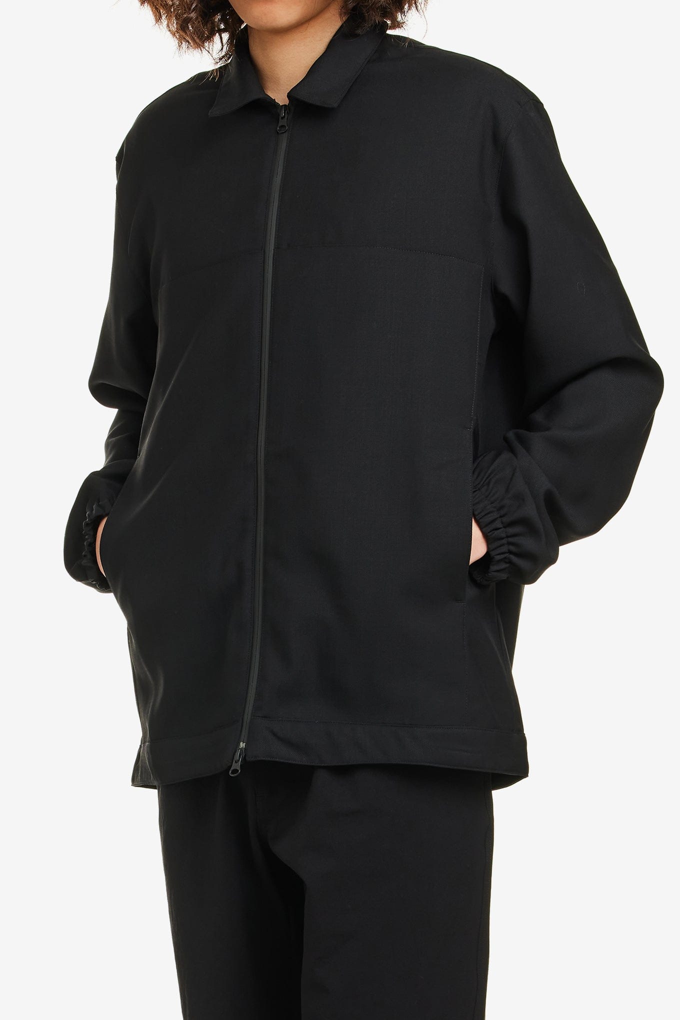 GR10K WOOL PANELLED JACKET