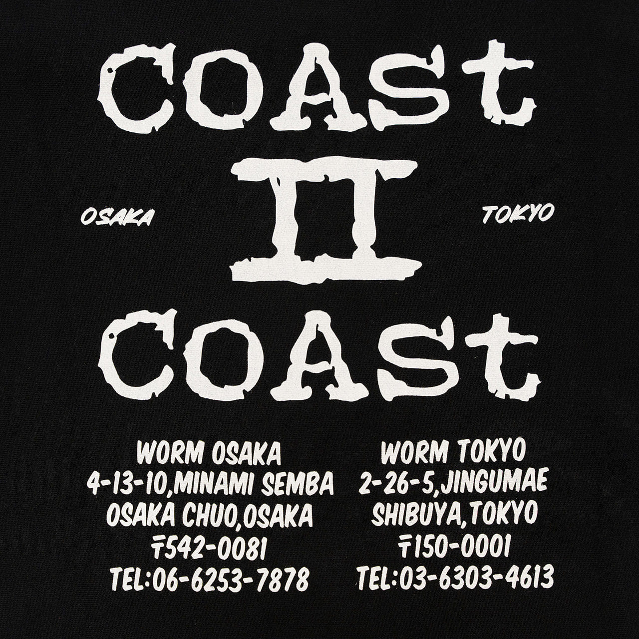 Coast WORM Coast 2 Coast Crew Neck Sweatshirt Black L