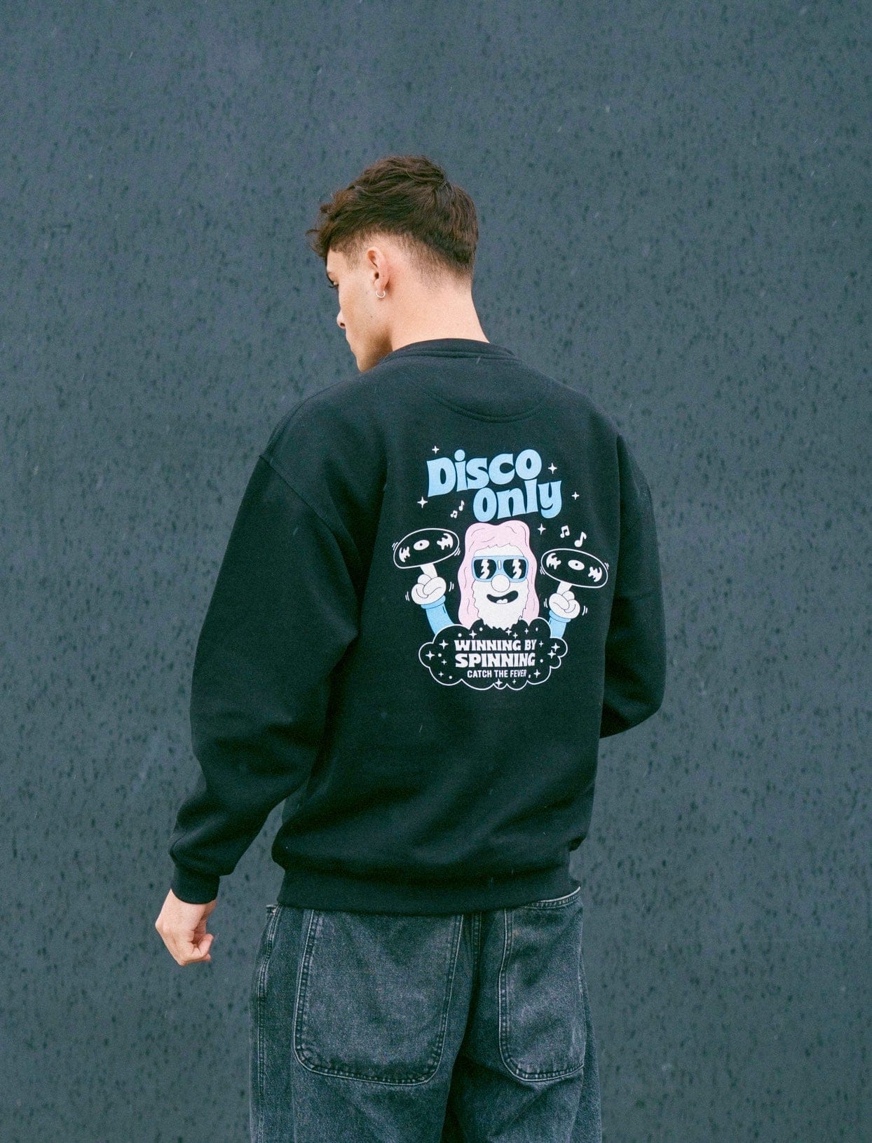 DISCO ONLY NYC Disco Sweater - Black