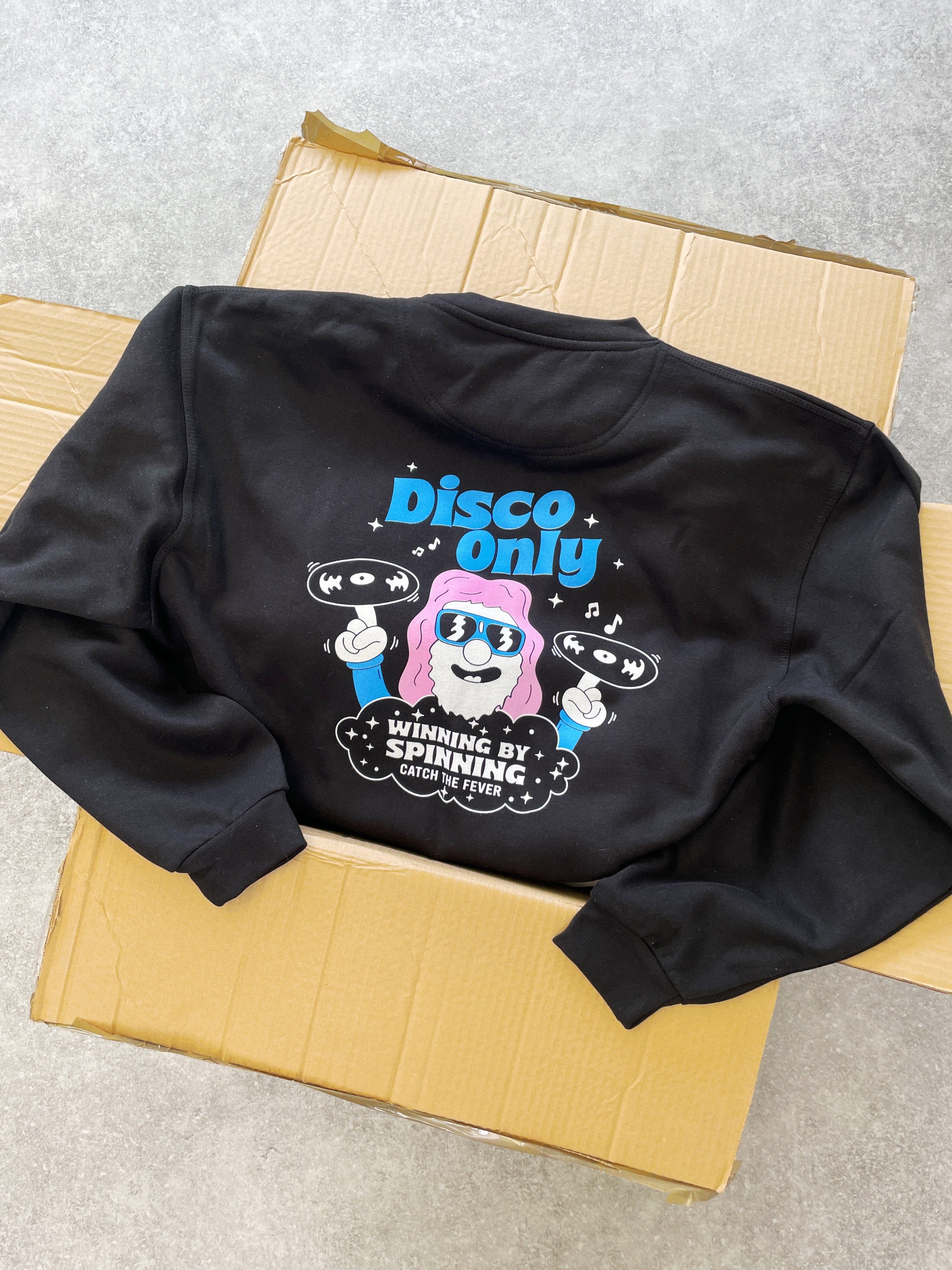 DISCO ONLY NYC Disco Sweater - Black