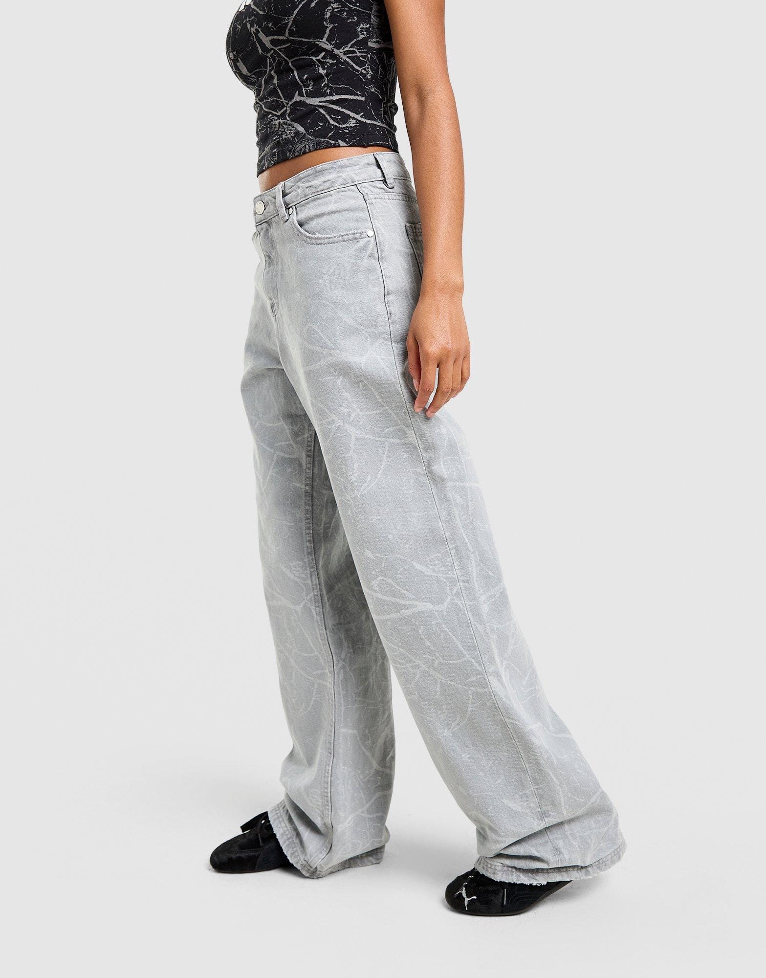 Hoodrich Nytrex Wide Jeans