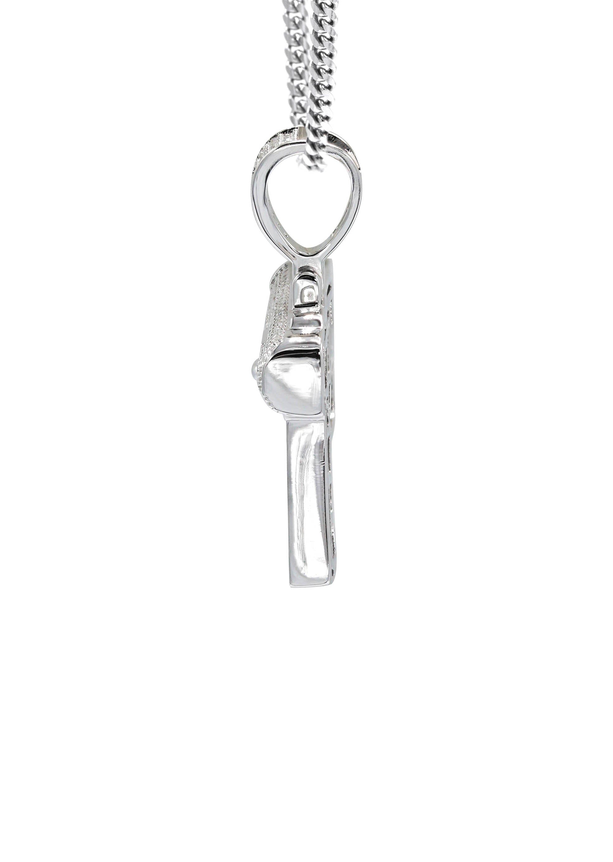 Manufacturer 43 Silver Gun Necklace | 23 Grams