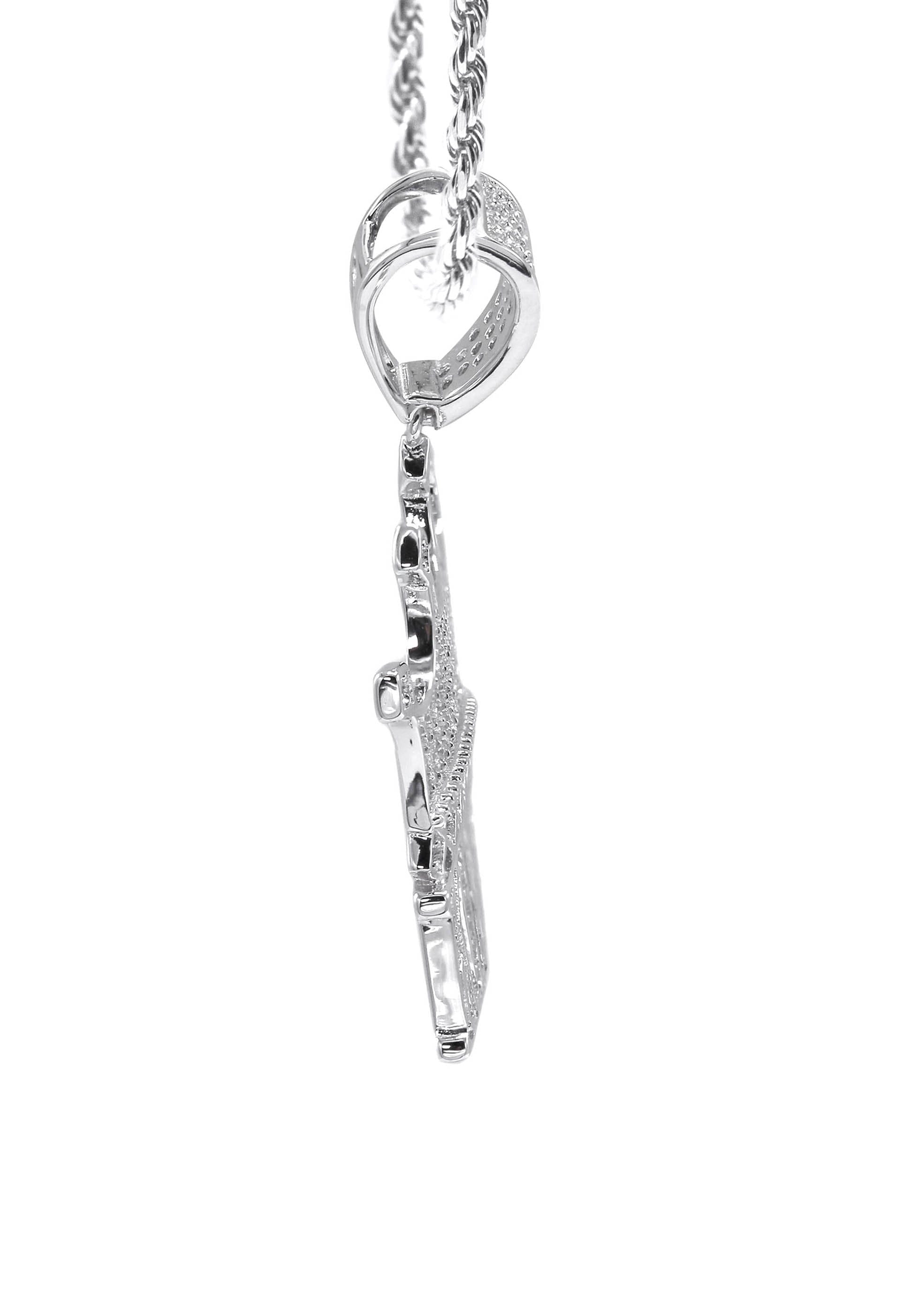 Manufacturer 43 Silver King Crown Necklace | 18 Grams