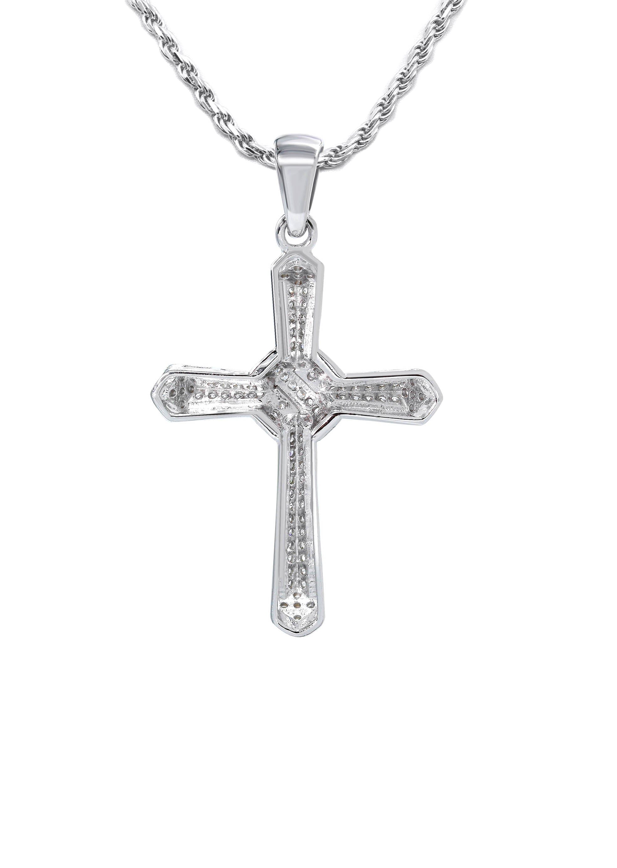 Manufacturer 43 Silver Cross Necklace | 17 Grams