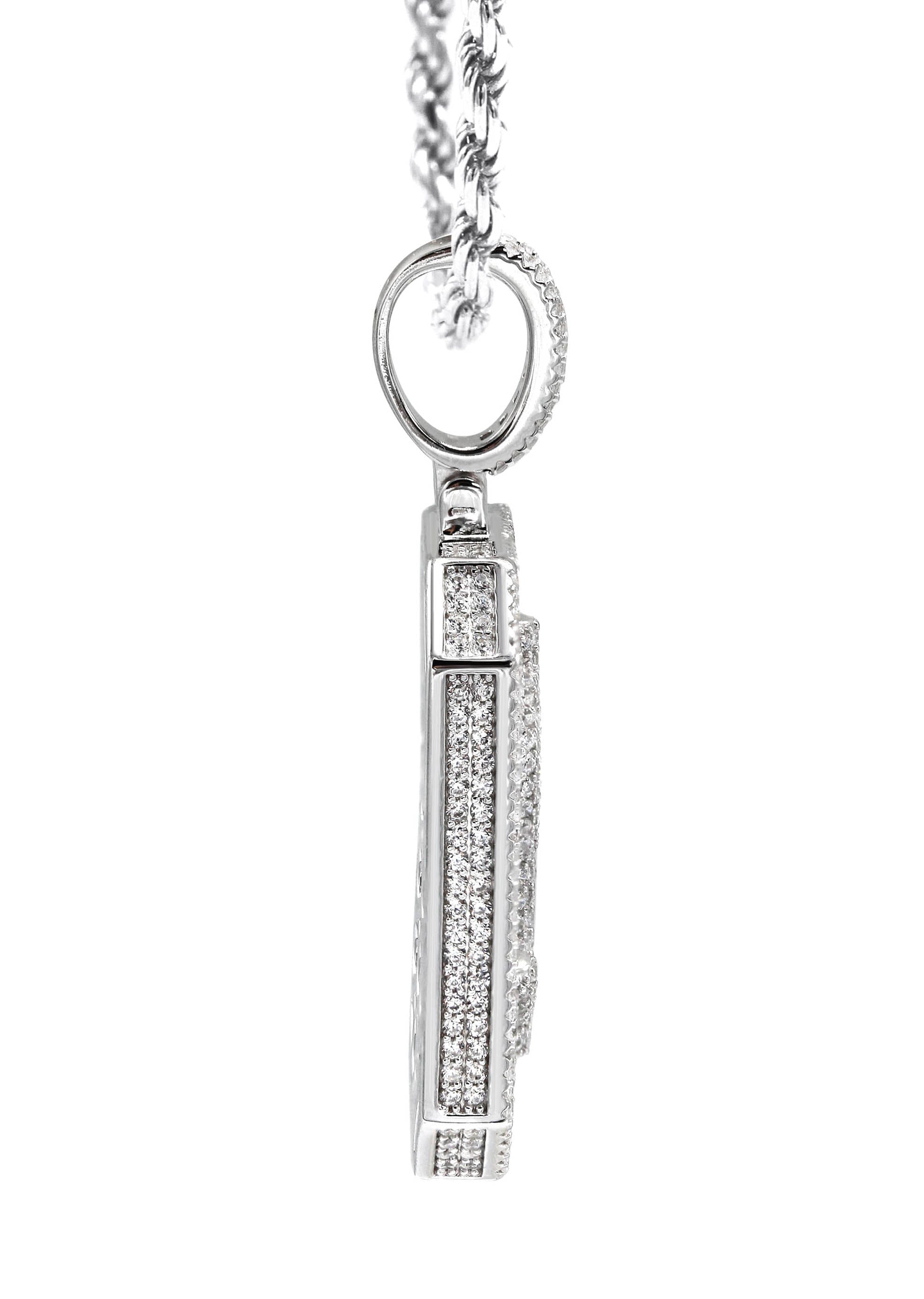 Manufacturer 43 Silver Money Sign Necklace | 41 Grams