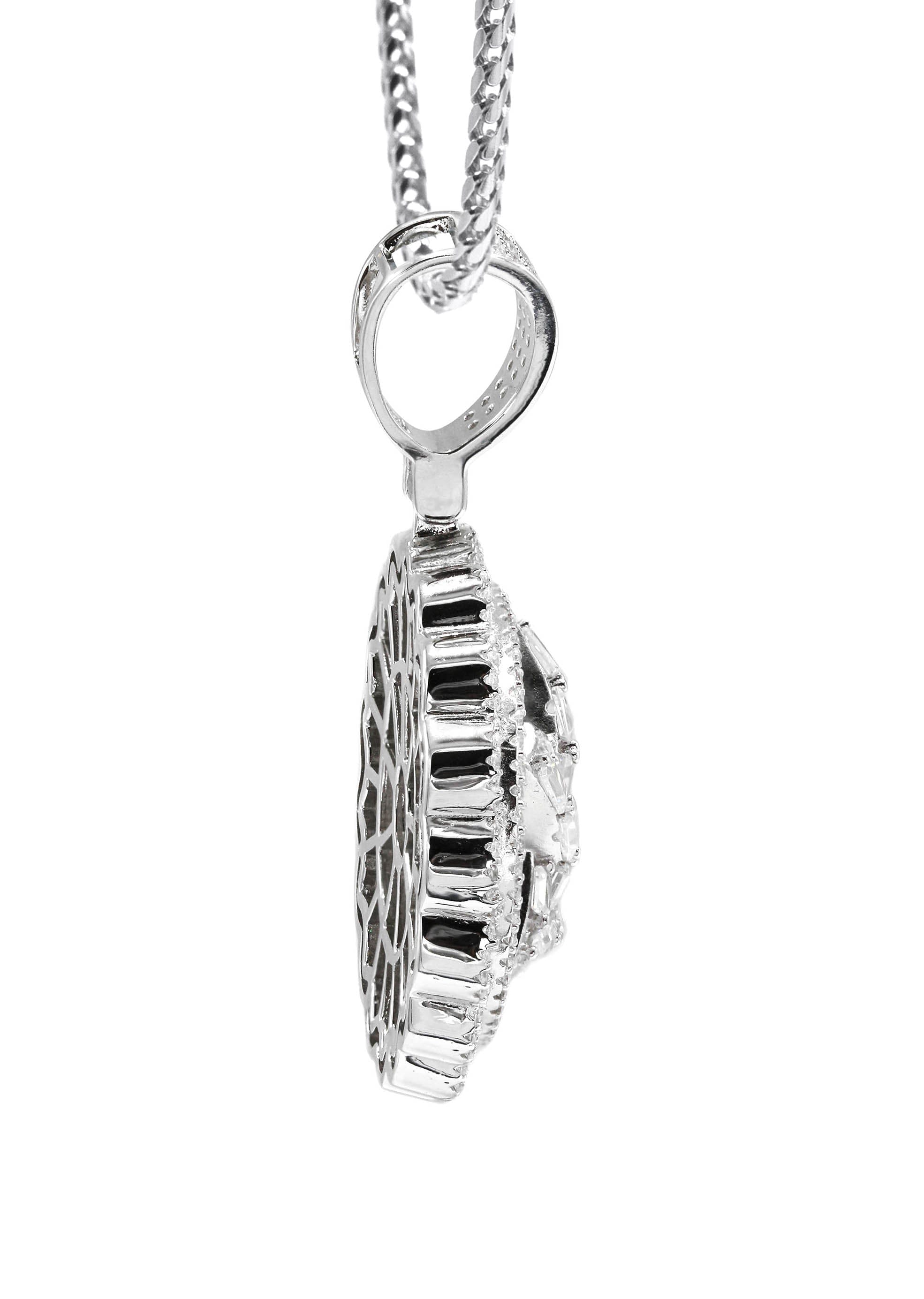 Manufacturer 43 Silver Star of David Necklace | 30 Grams
