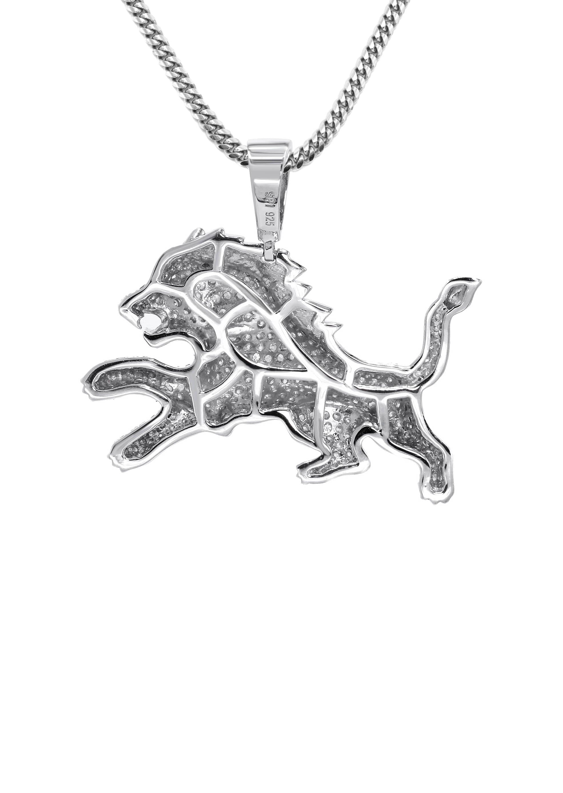 Manufacturer 43 Silver Lion Necklace | 31.8 Grams