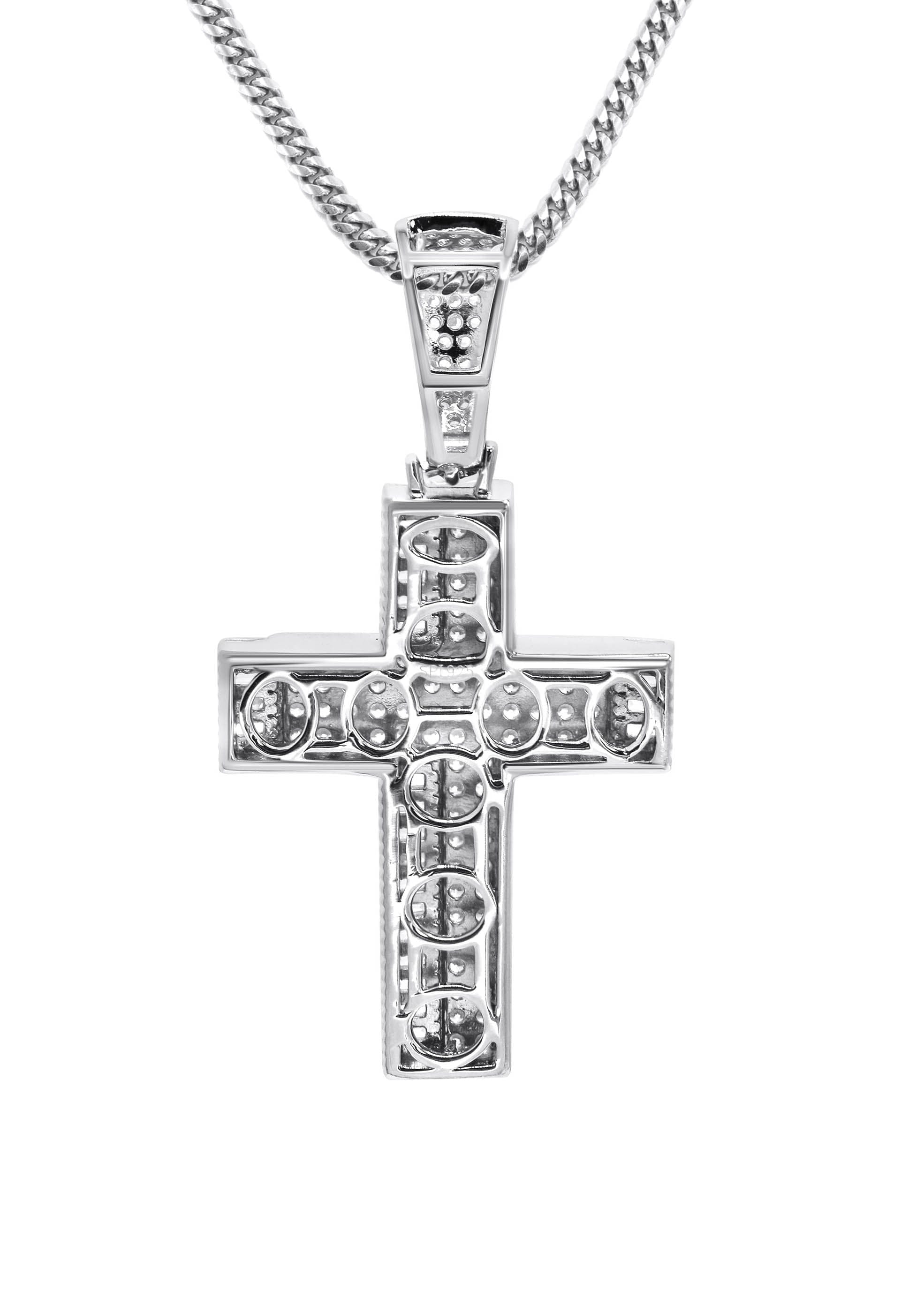 Manufacturer 43 Silver Cross Necklace | 30 Grams