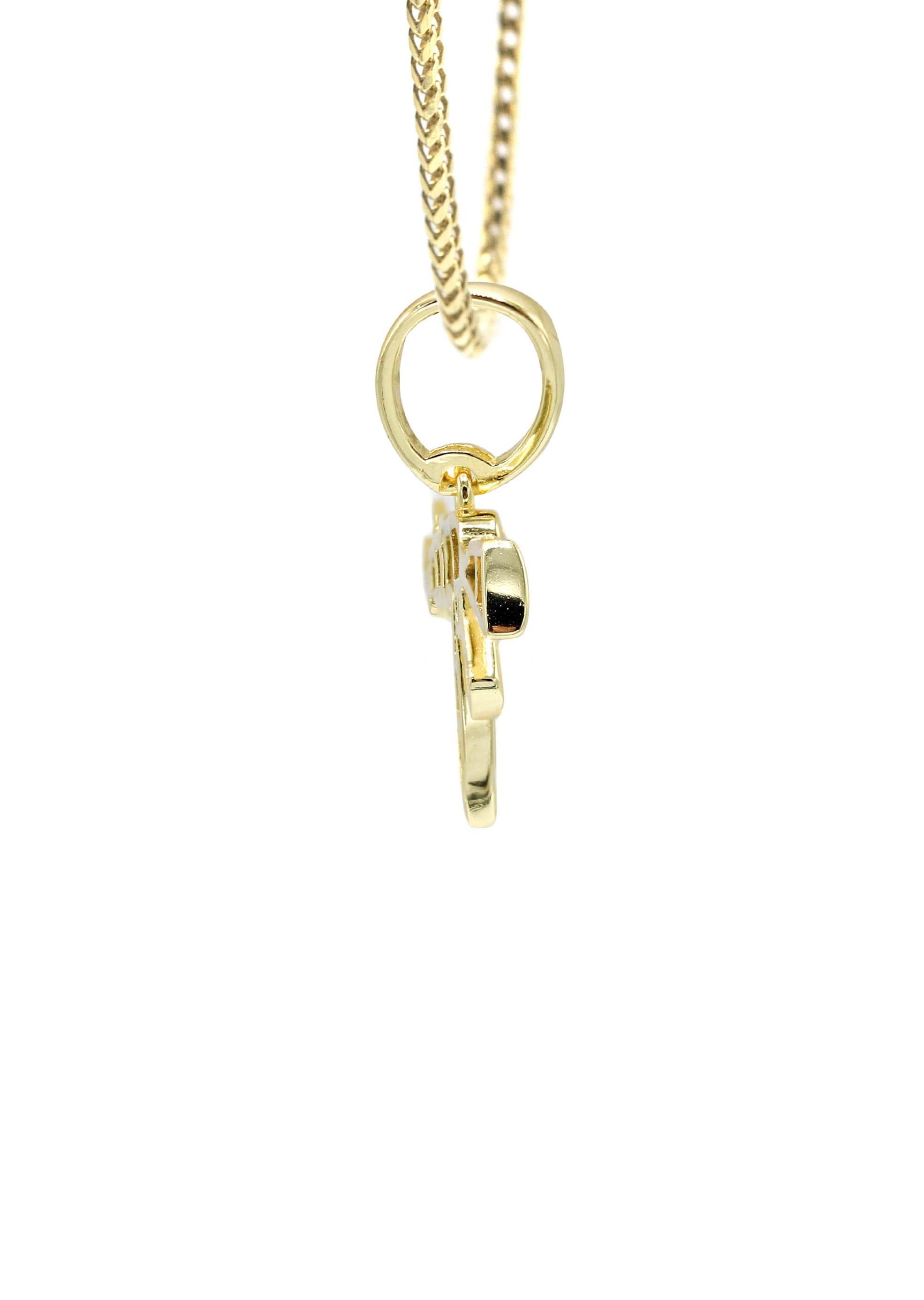 Manufacturer 43 Silver Necklace - Gold Gun Necklace | 11 Grams