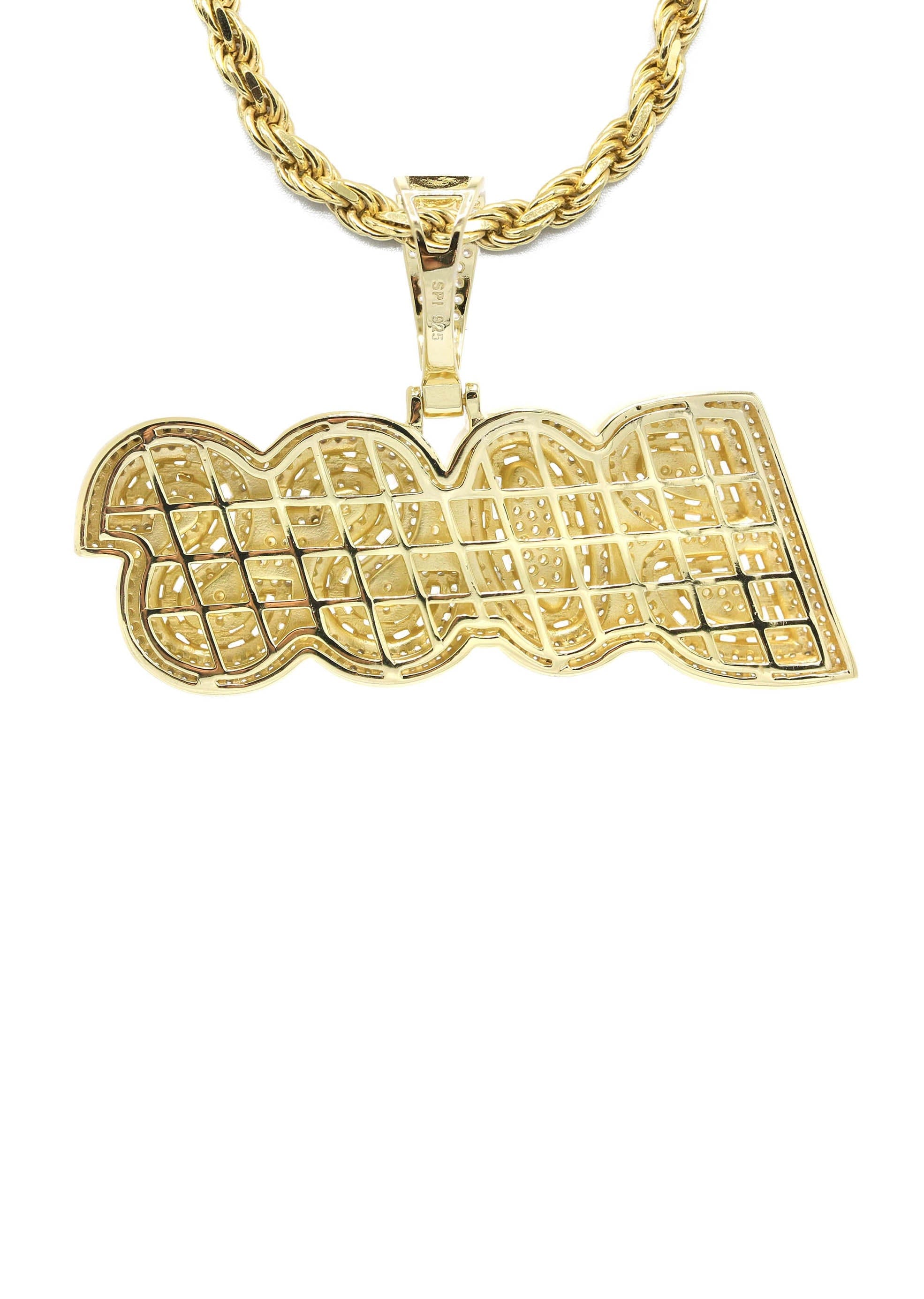 Manufacturer 43 Silver Necklace - Gold BOSS Necklace | 38.4 Grams