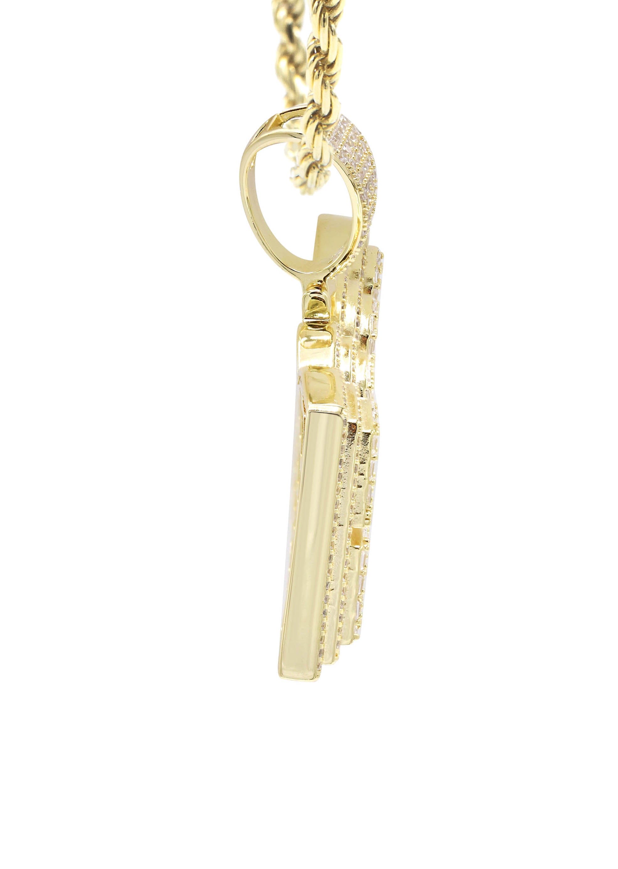 Manufacturer 43 Silver Necklace - Gold BOSS Necklace | 38.4 Grams