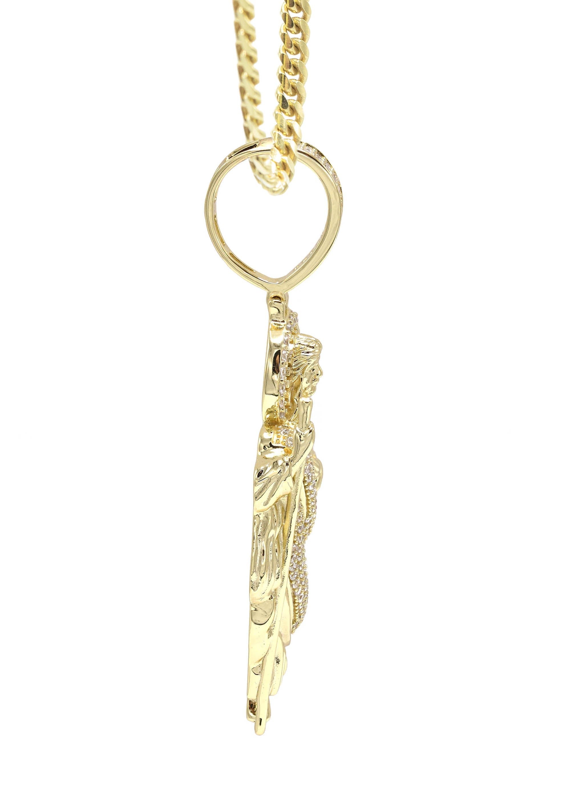 Manufacturer 43 Silver Necklace - Gold St. Jude Necklace | 37.5 Grams