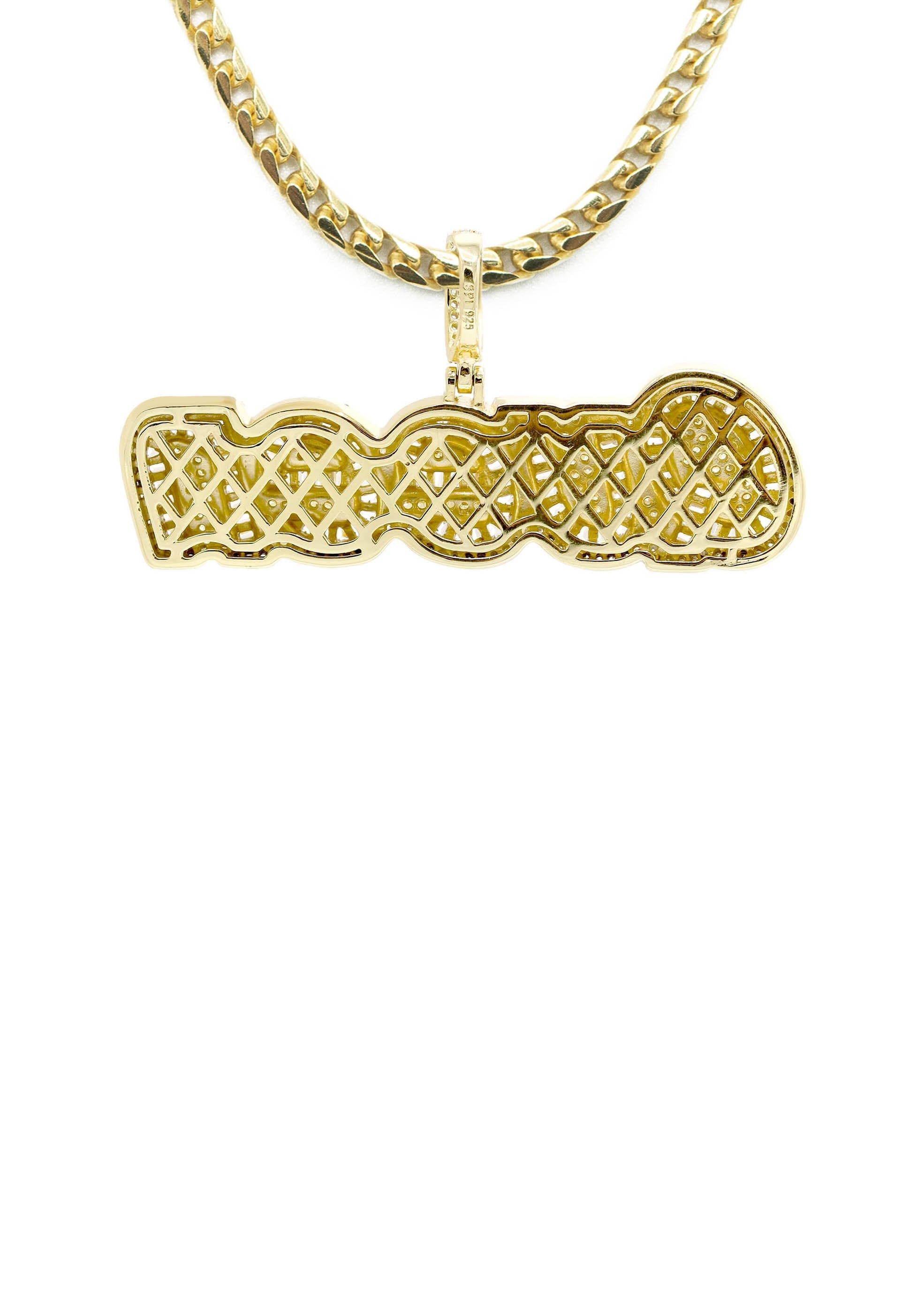 Manufacturer 43 Silver Necklace - Gold QUEEN Necklace | 30 Grams