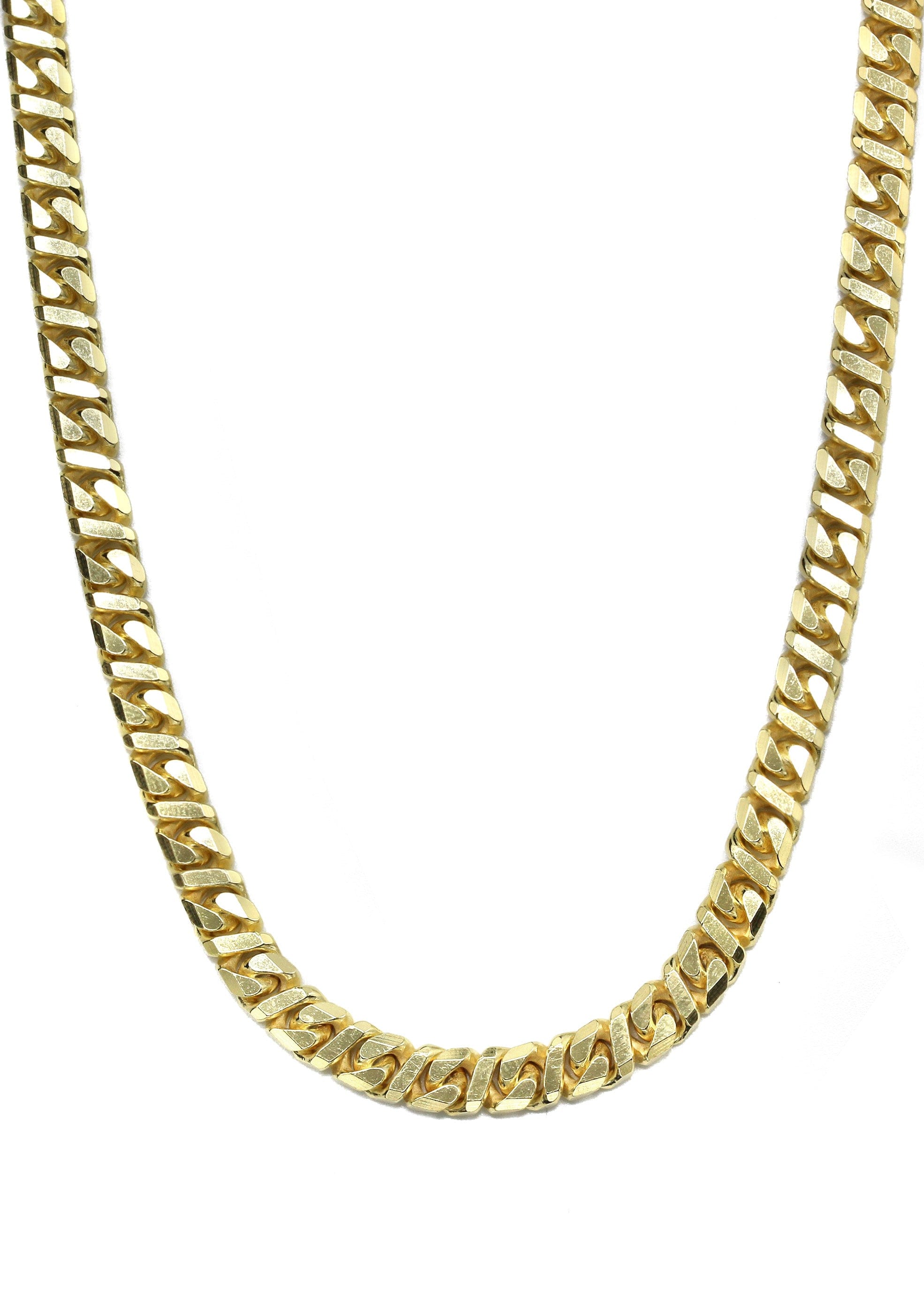 Manufacturer 43 Silver Chain - Mens Gold Chain / Dollar Cuban Chain
