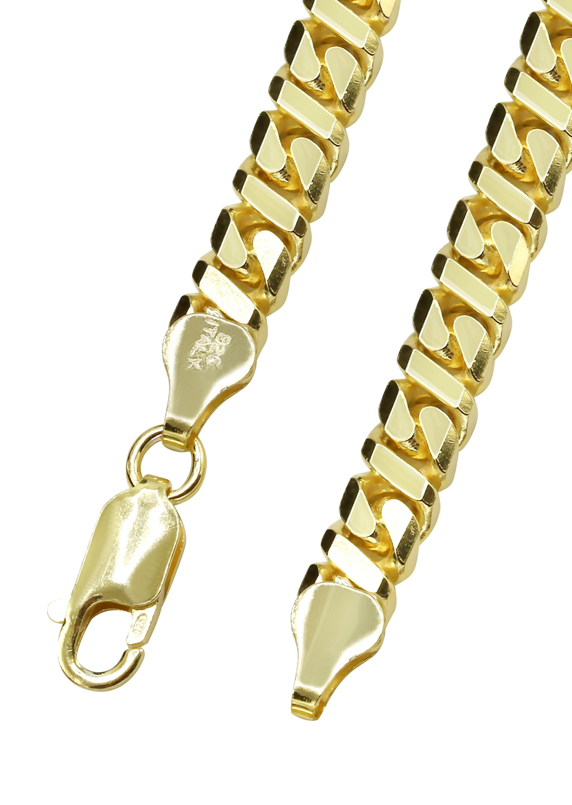 Manufacturer 43 Silver Chain - Mens Gold Chain / Dollar Cuban Chain