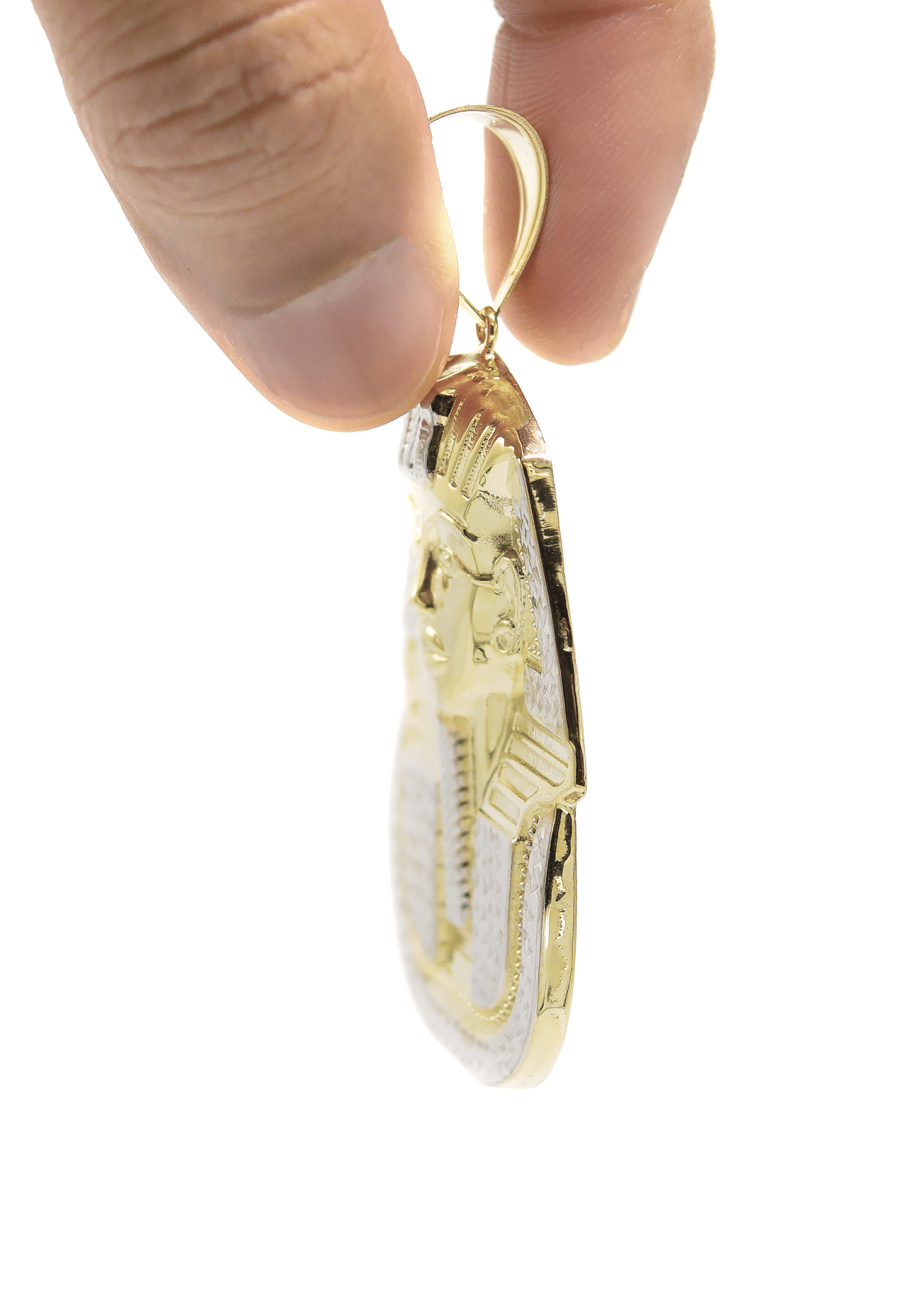 Manufacturer 1 10K Yellow Gold Pharaoh Pendant | Customizable Size