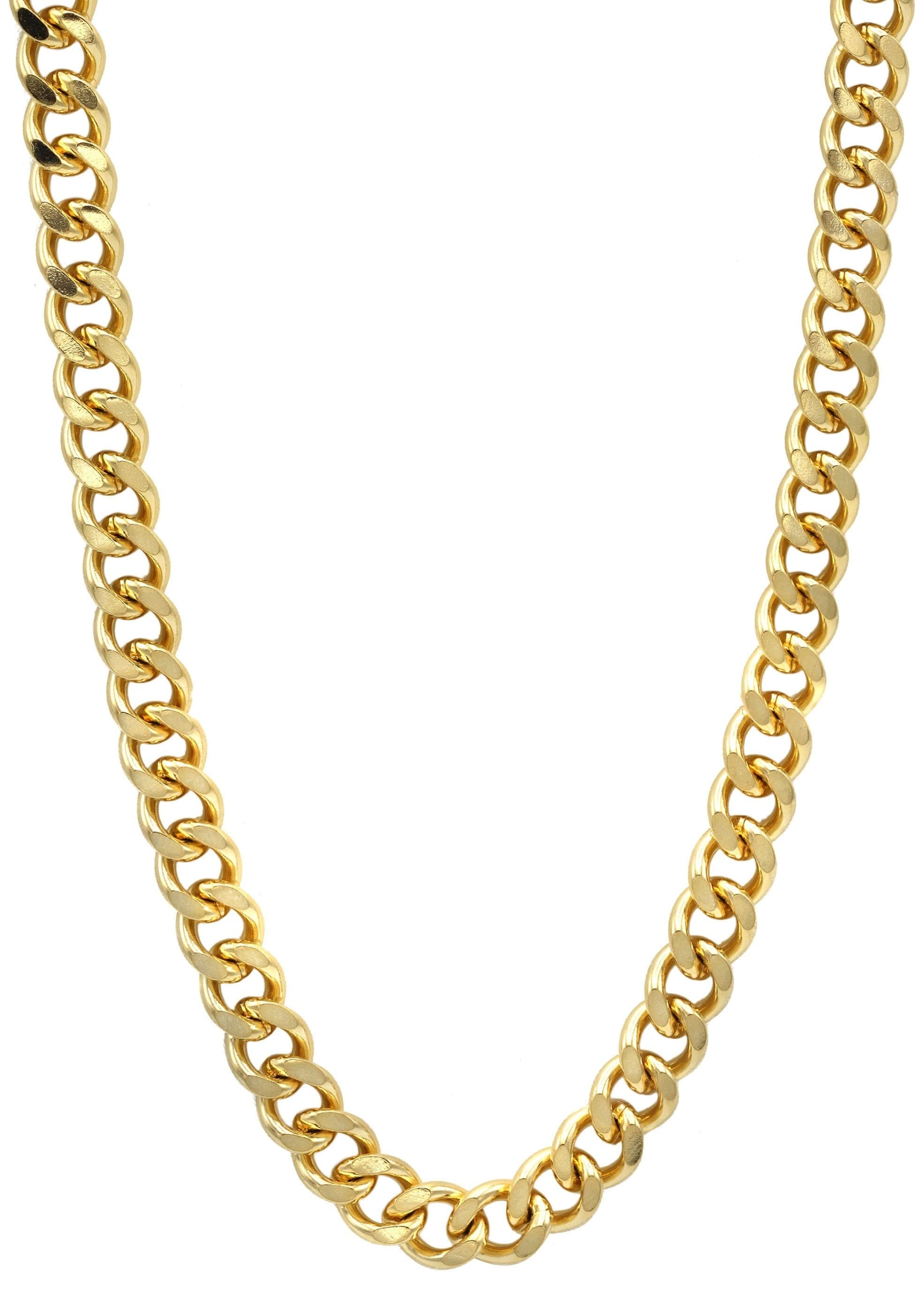 Manufacturer 30 Gold Plated Mens Cuban Curb Chain