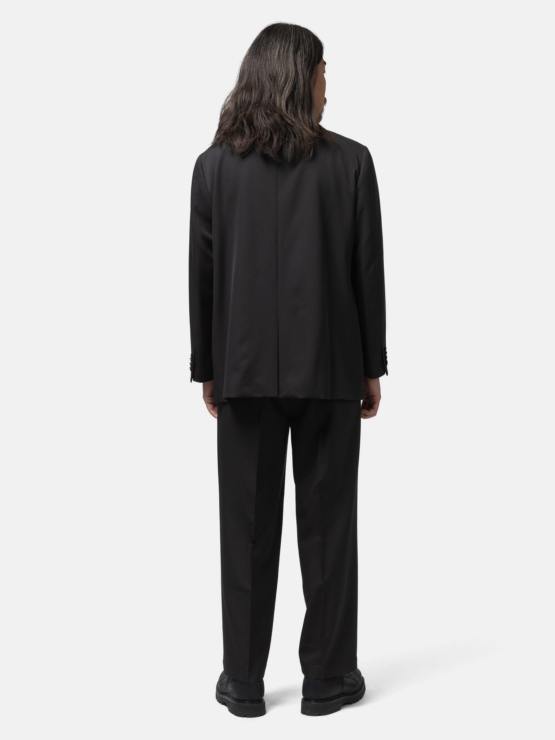 The A by BEAMS Wool Gabardine Slacks Sumikuro