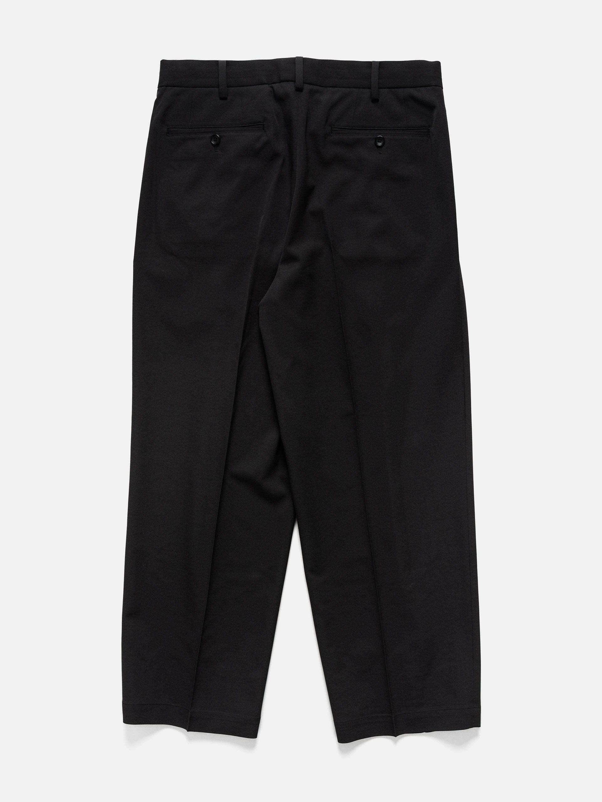 The A by BEAMS Wool Gabardine Slacks Sumikuro