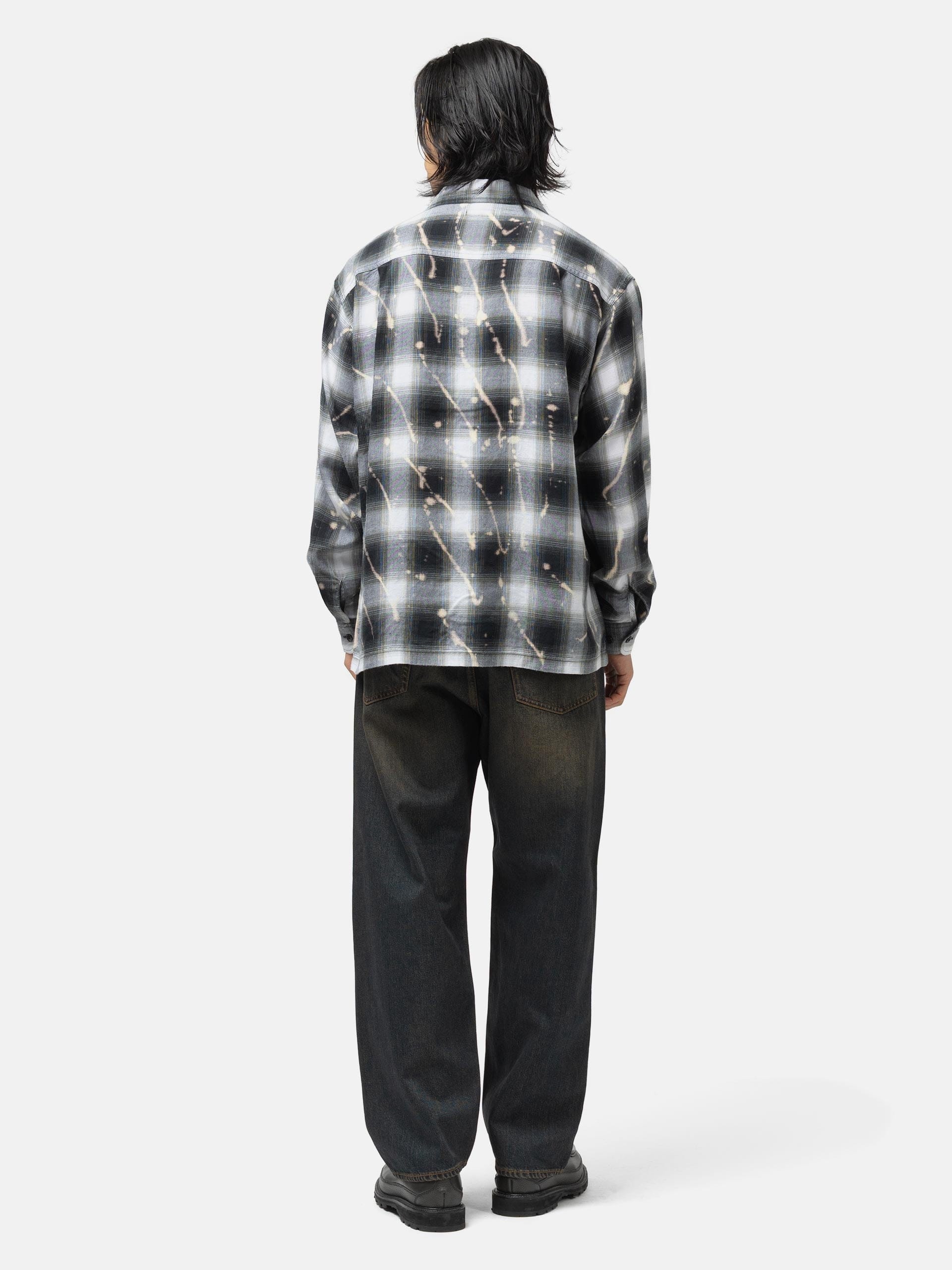 BEAMS Wide Denim Dusty Indigo