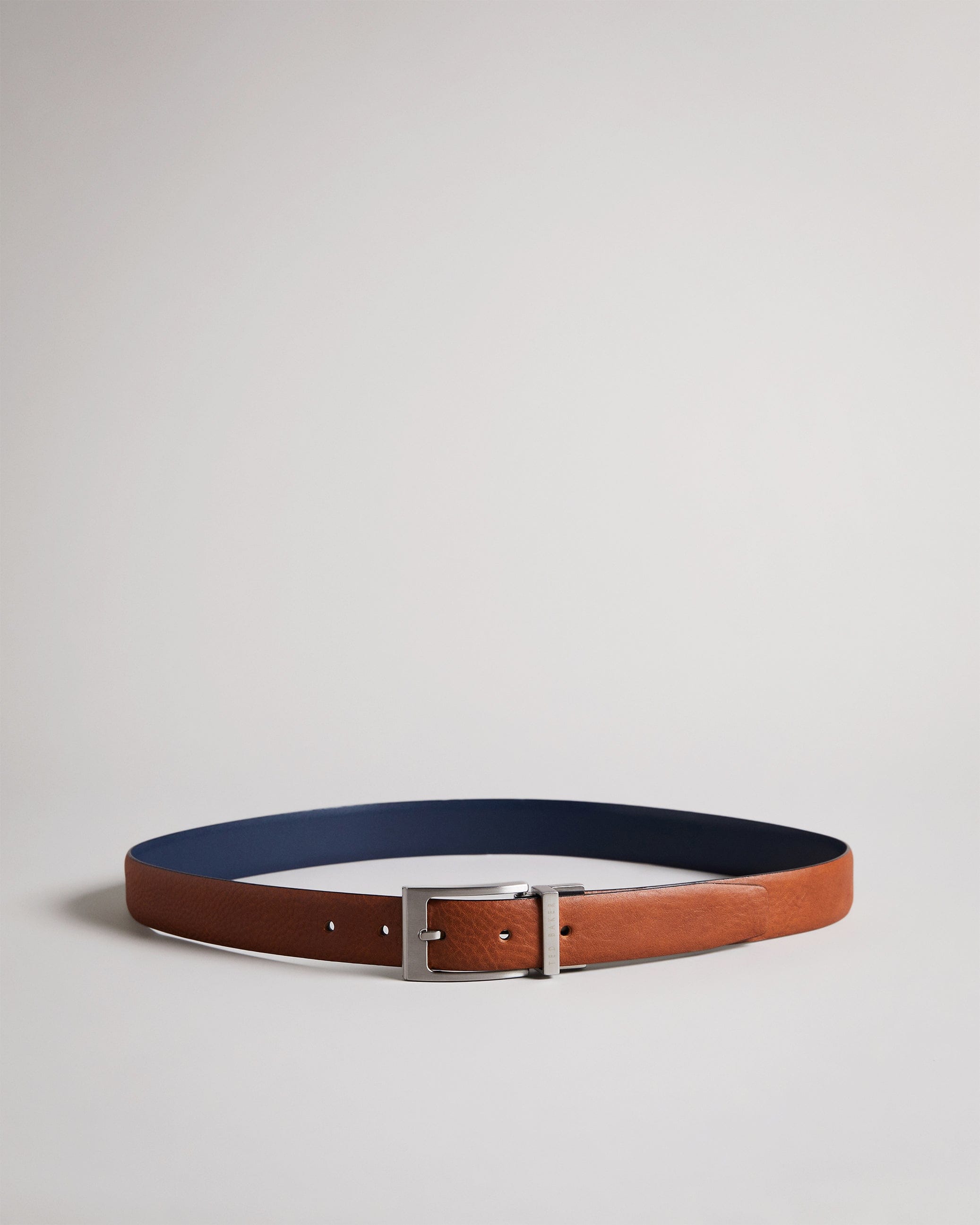 REVERSIBLE Karmer Reversible Leather Blt Tan