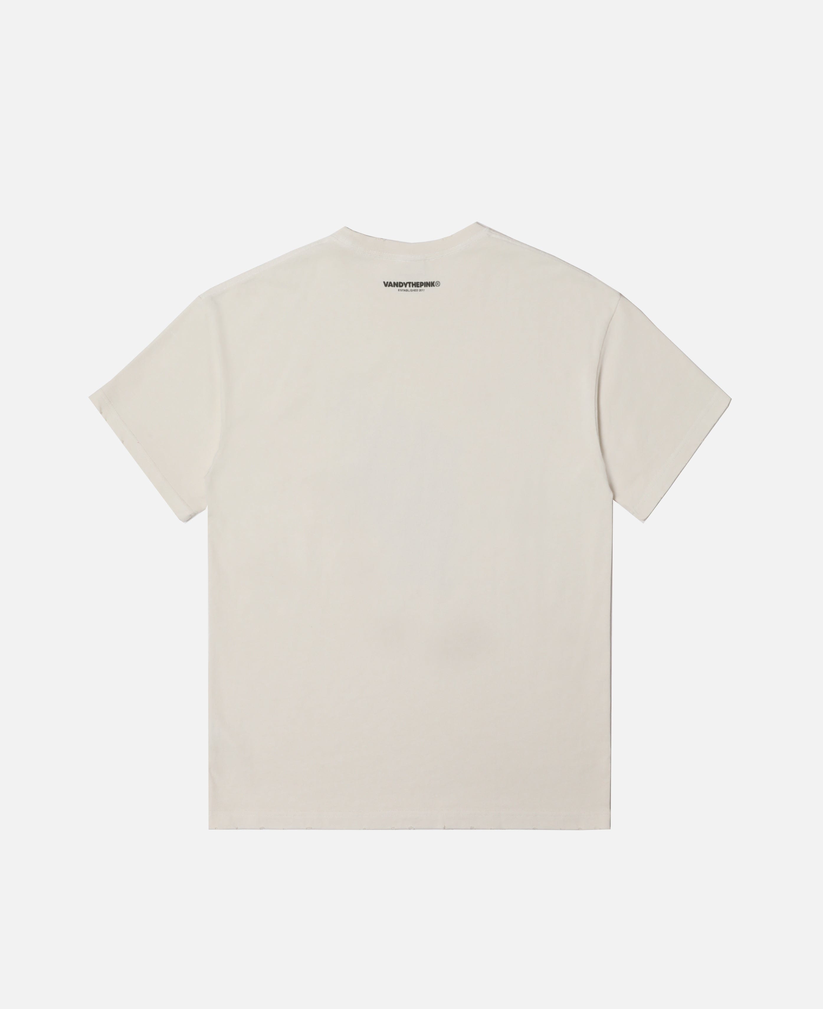 Vandy The Pink Cat T - Shirt (Off - White)