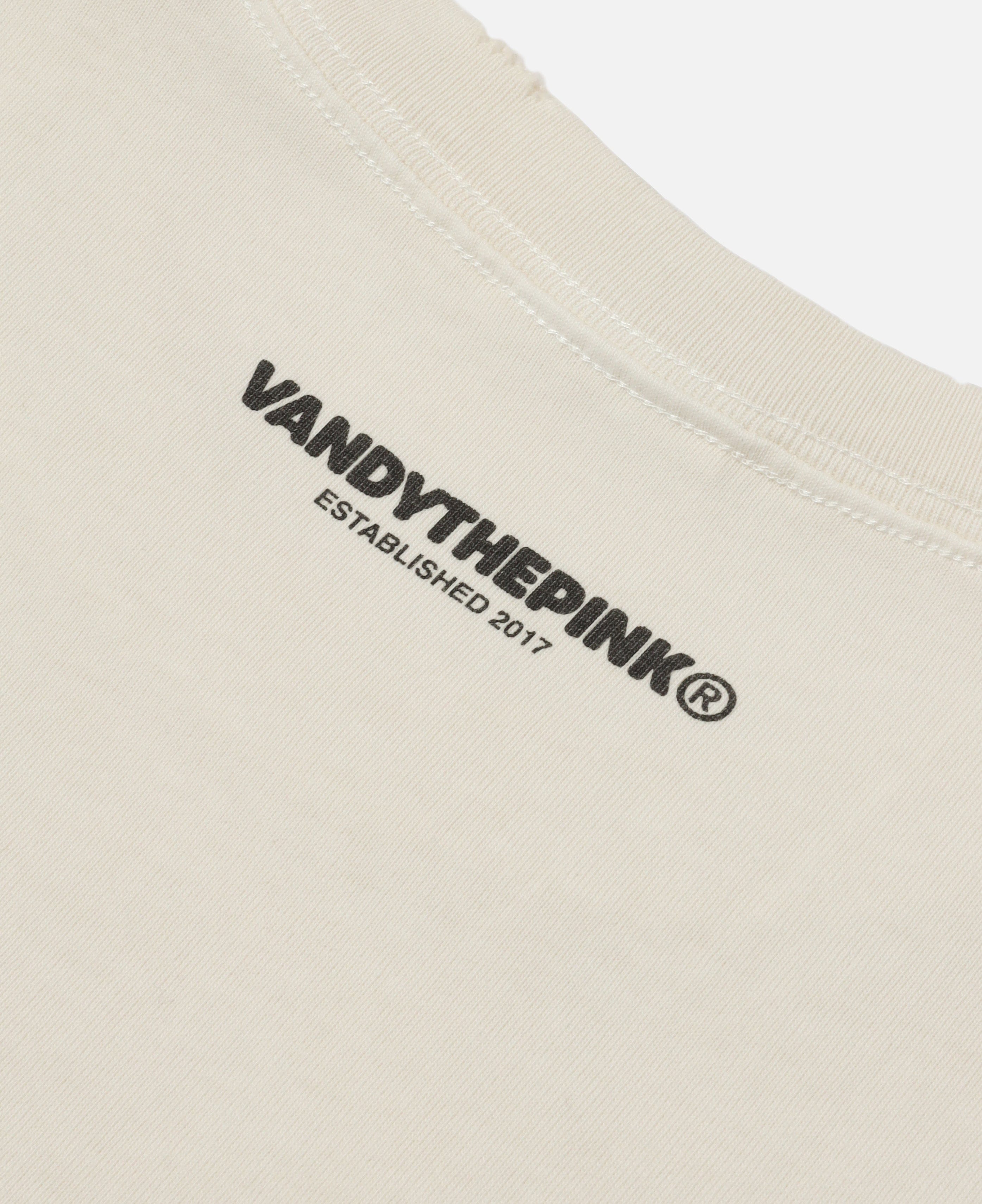 Vandy The Pink Cat T - Shirt (Off - White)