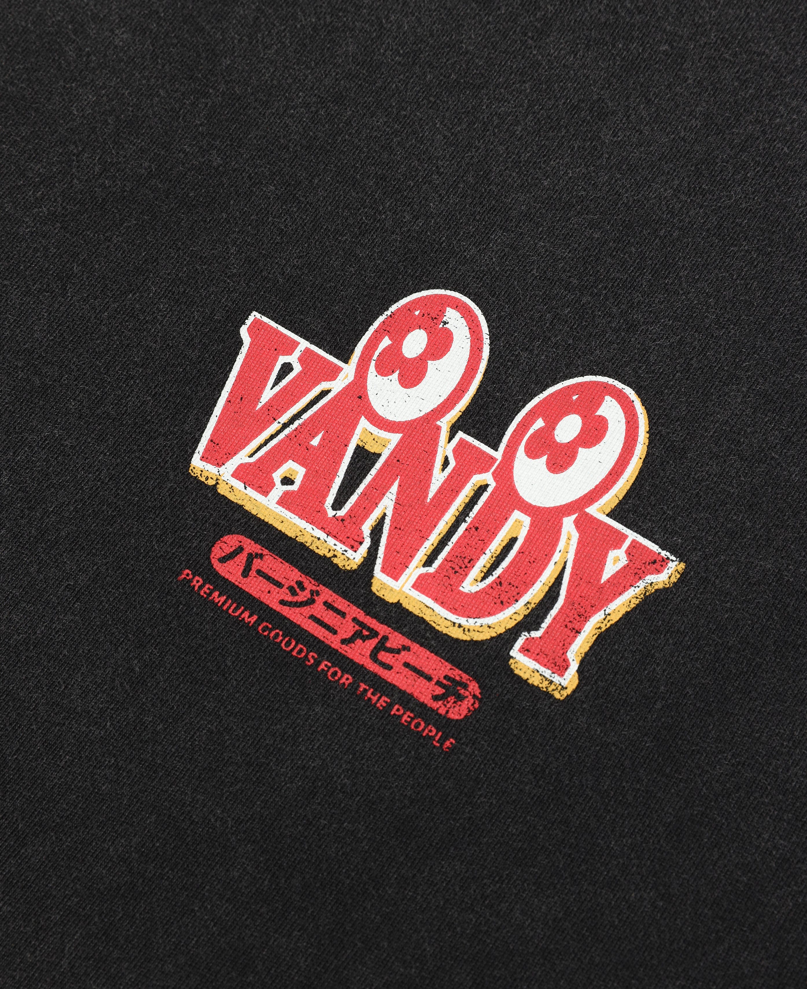 Vandy The Pink Cup Noodle Eye Logo T - Shirt (Black)