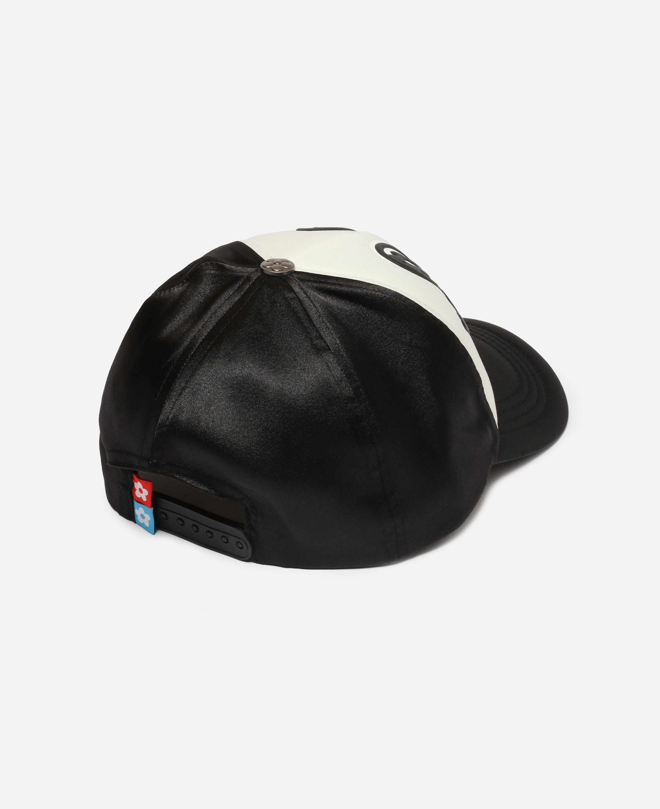 Vandy The Pink Satin Eye Logo Trucker Hat (Black)