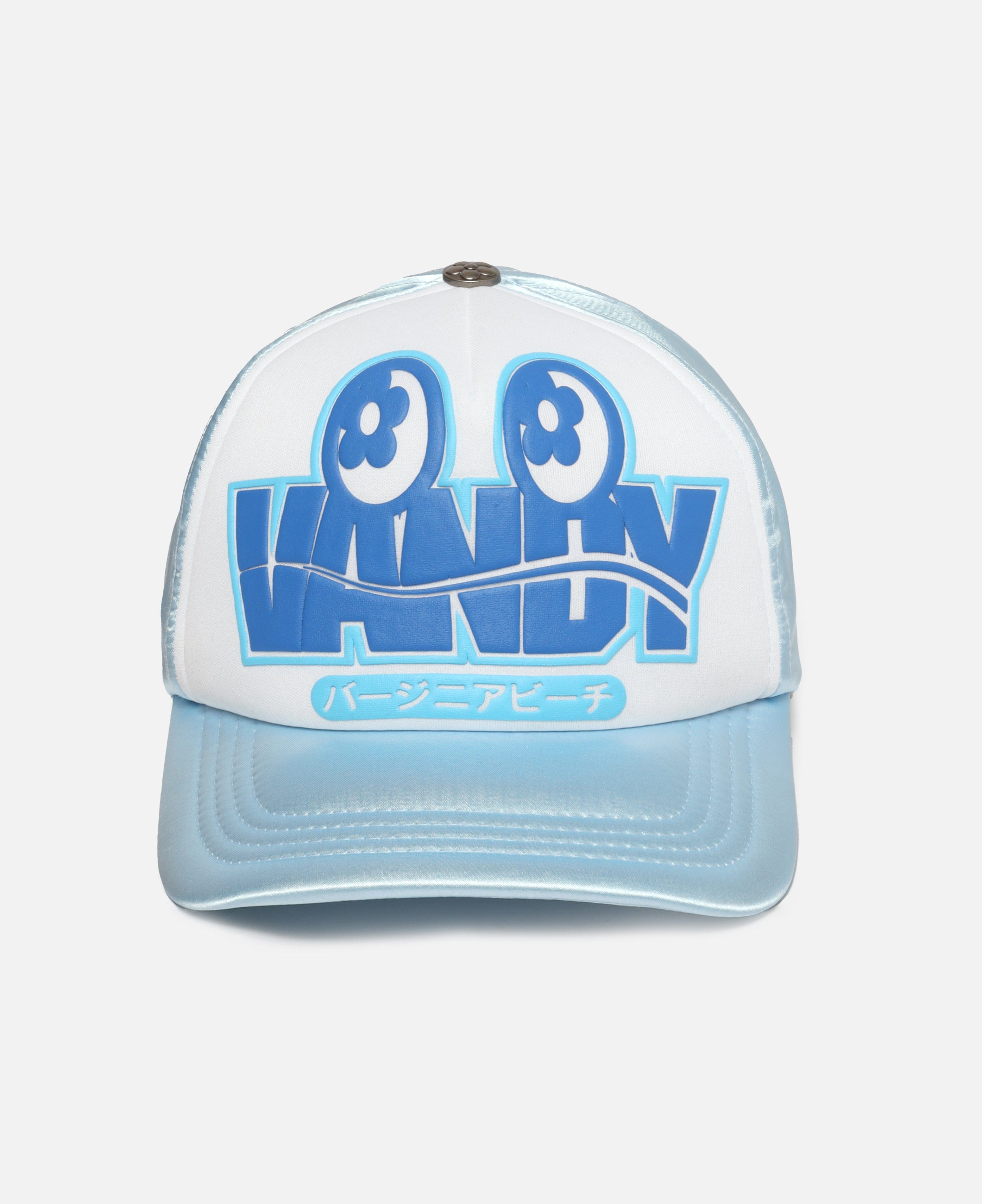 Vandy The Pink Eye Logo Trucker Hat (Blue)