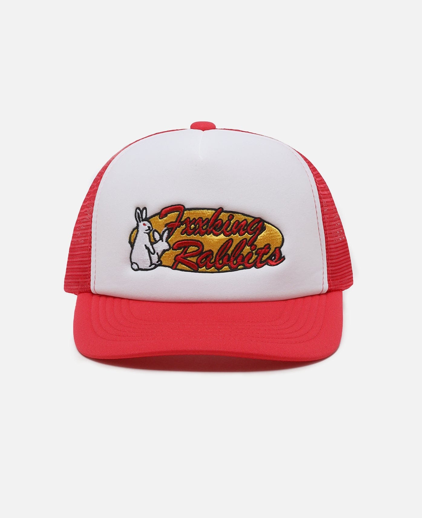 #FR2 Retro Logo Mesh Cap (Red)