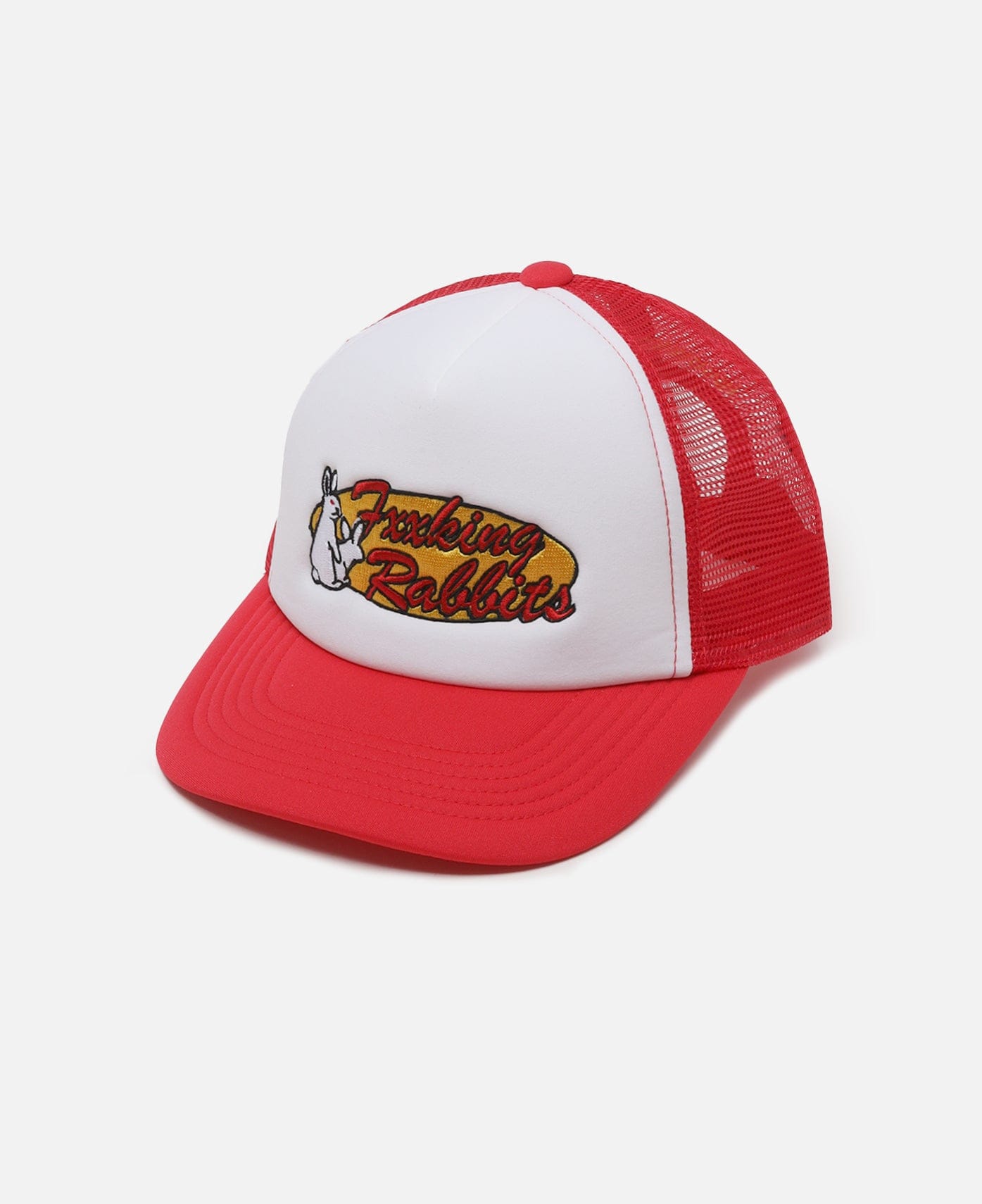 #FR2 Retro Logo Mesh Cap (Red)