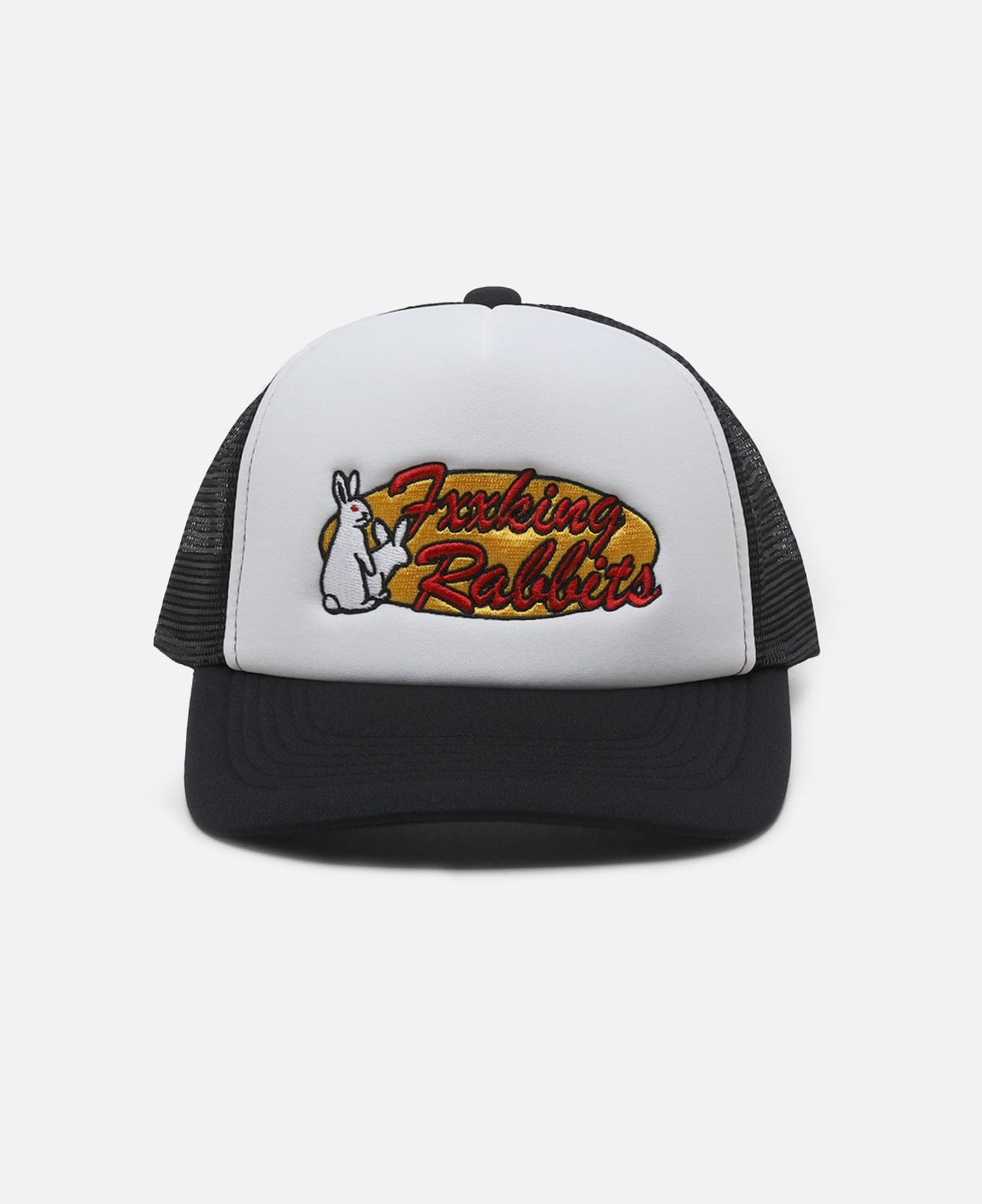 #FR2 Retro Logo Mesh Cap (Black)