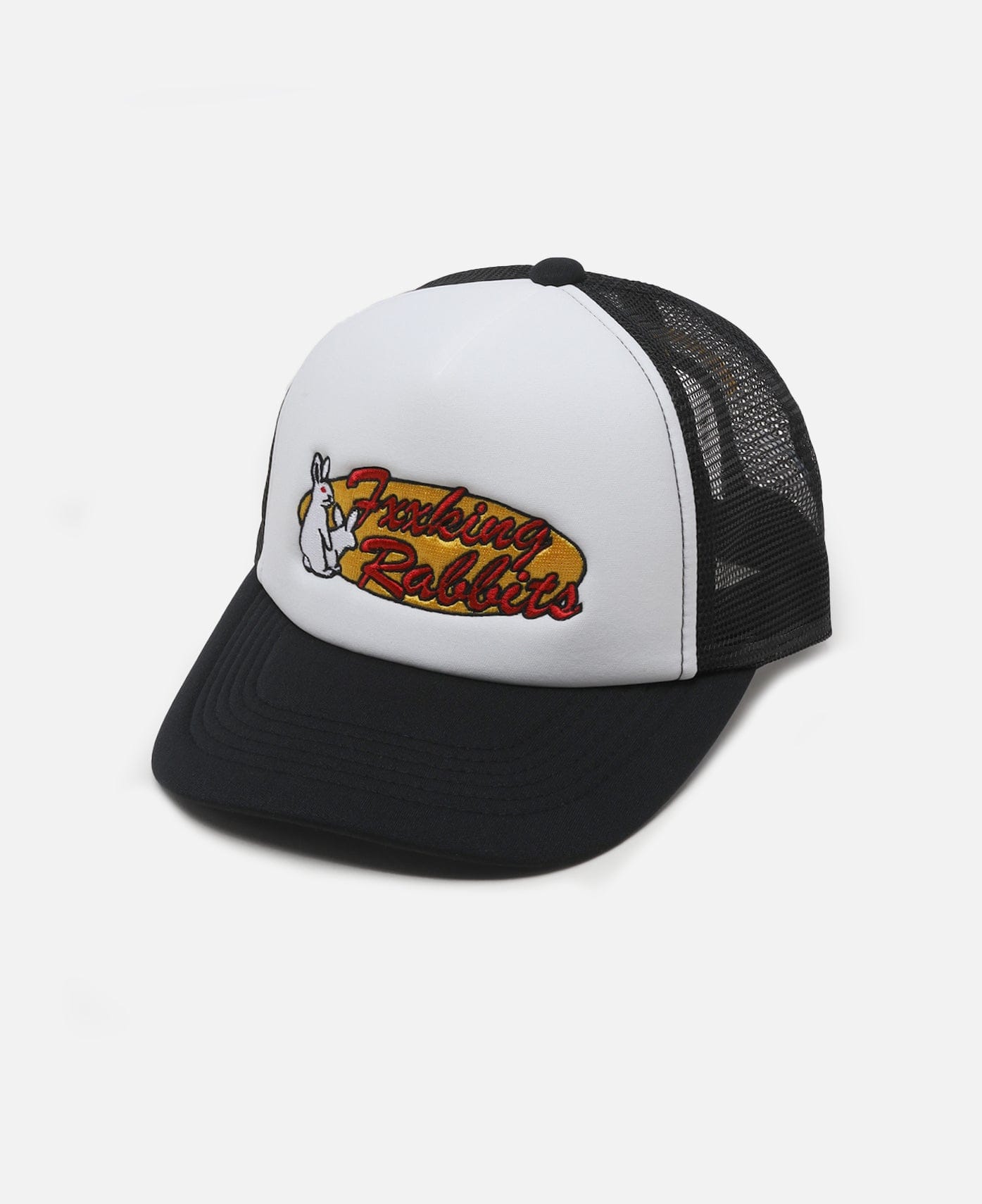 #FR2 Retro Logo Mesh Cap (Black)
