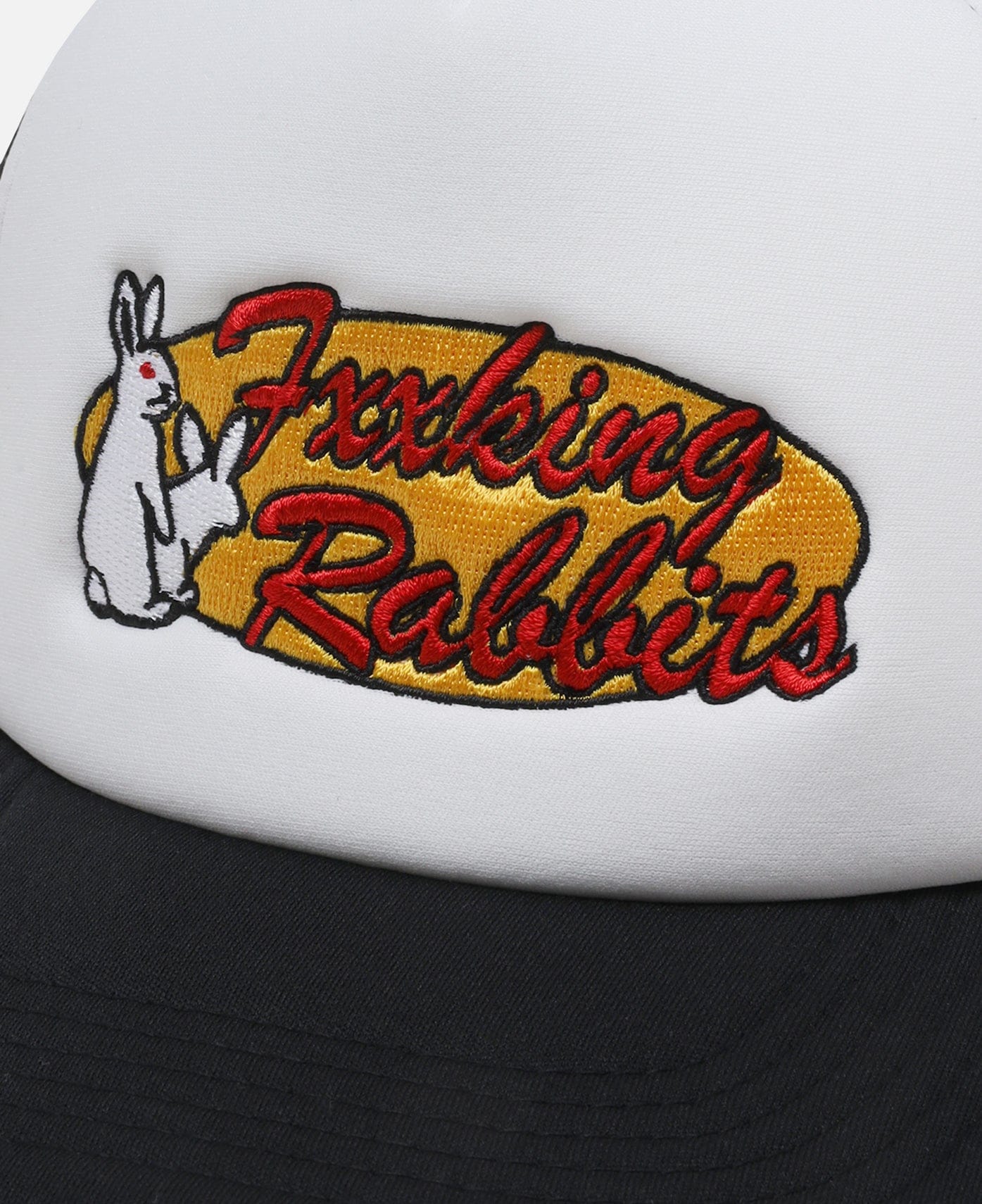 #FR2 Retro Logo Mesh Cap (Black)