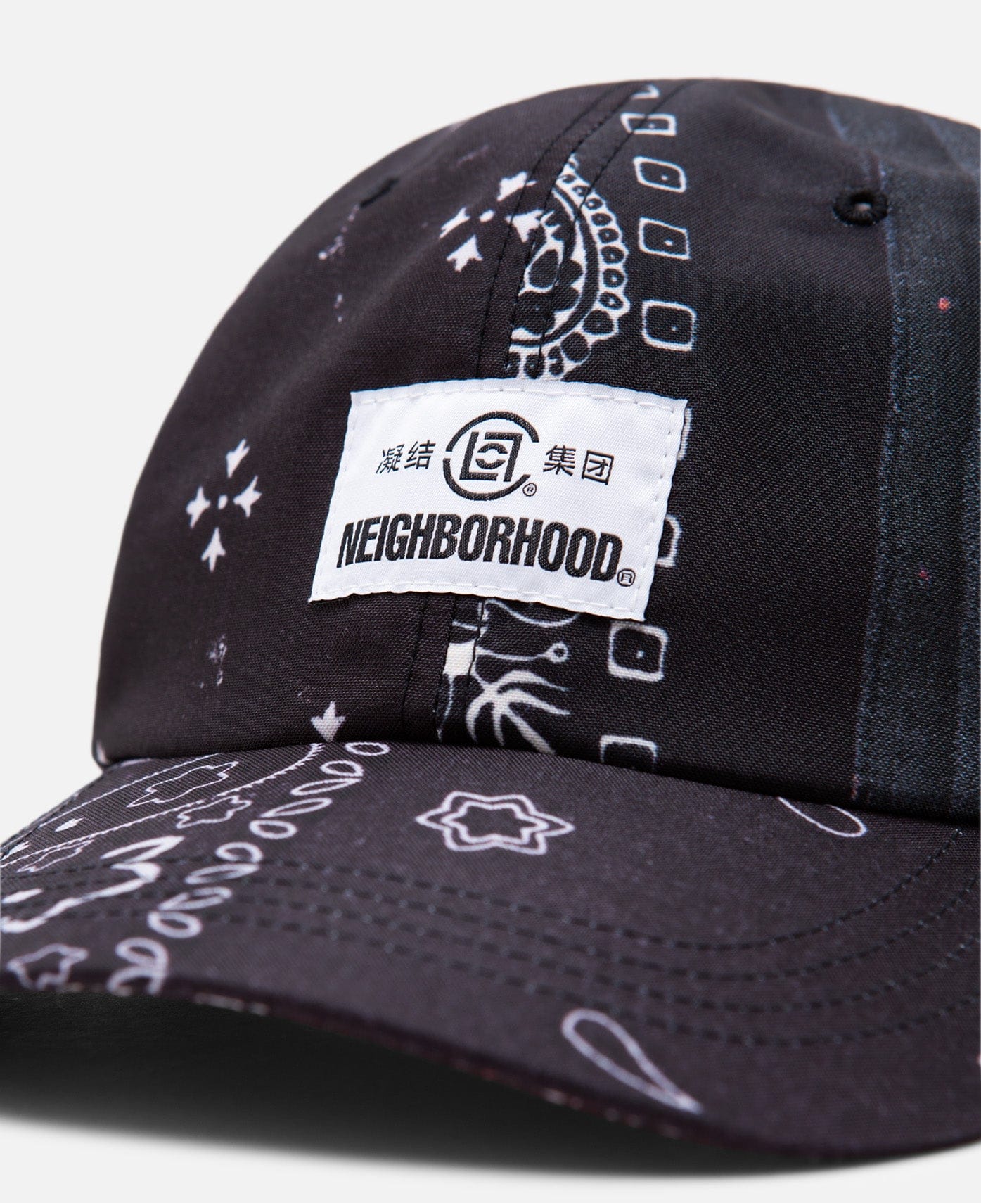 CLOT x Neighborhood Dad Cap (Black)