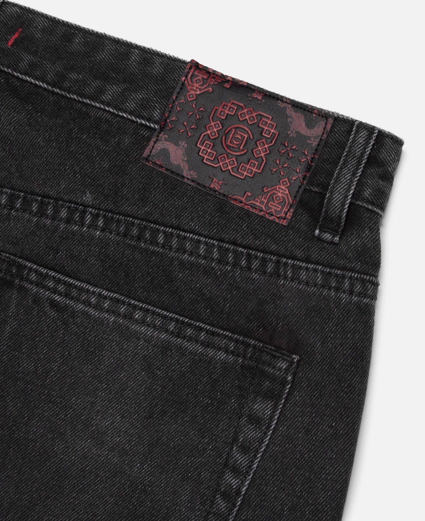 CLOT Straight Leg Jeans (Black)