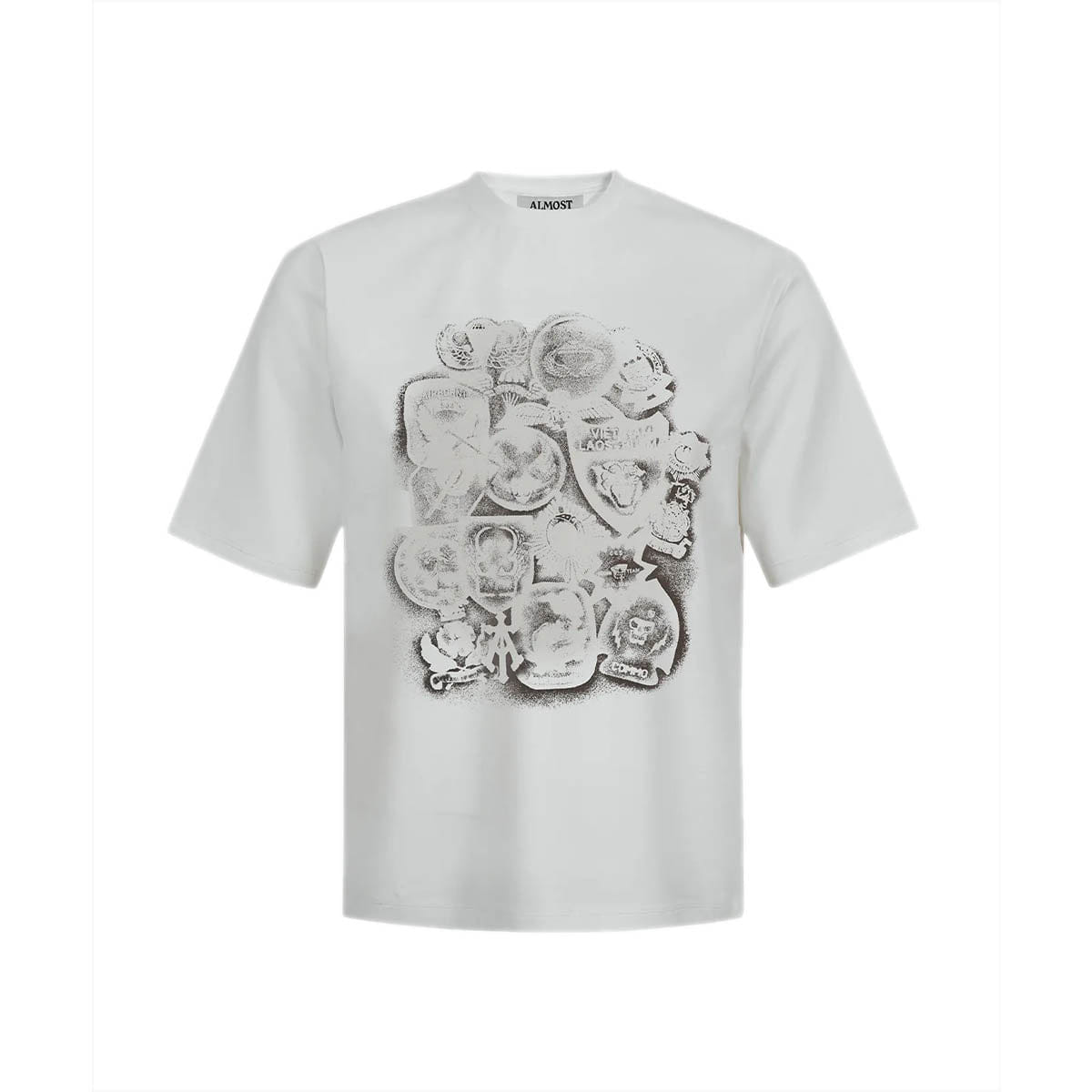 Almost Gods Aegis Relaxed T-Shirt Grey