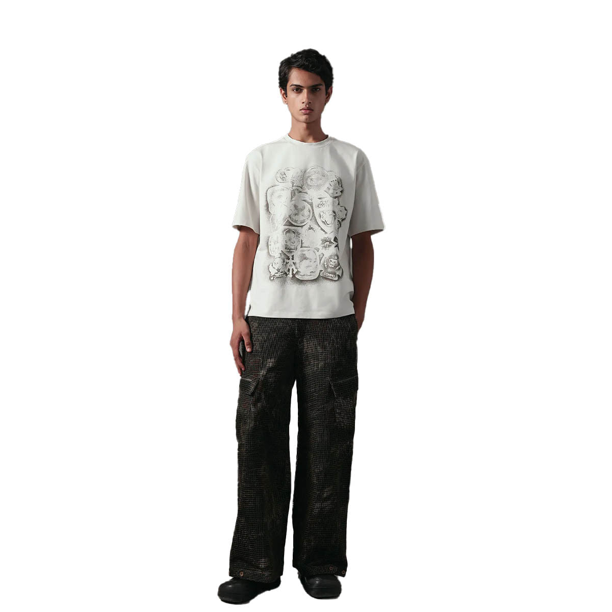 Almost Gods Aegis Relaxed T-Shirt Grey