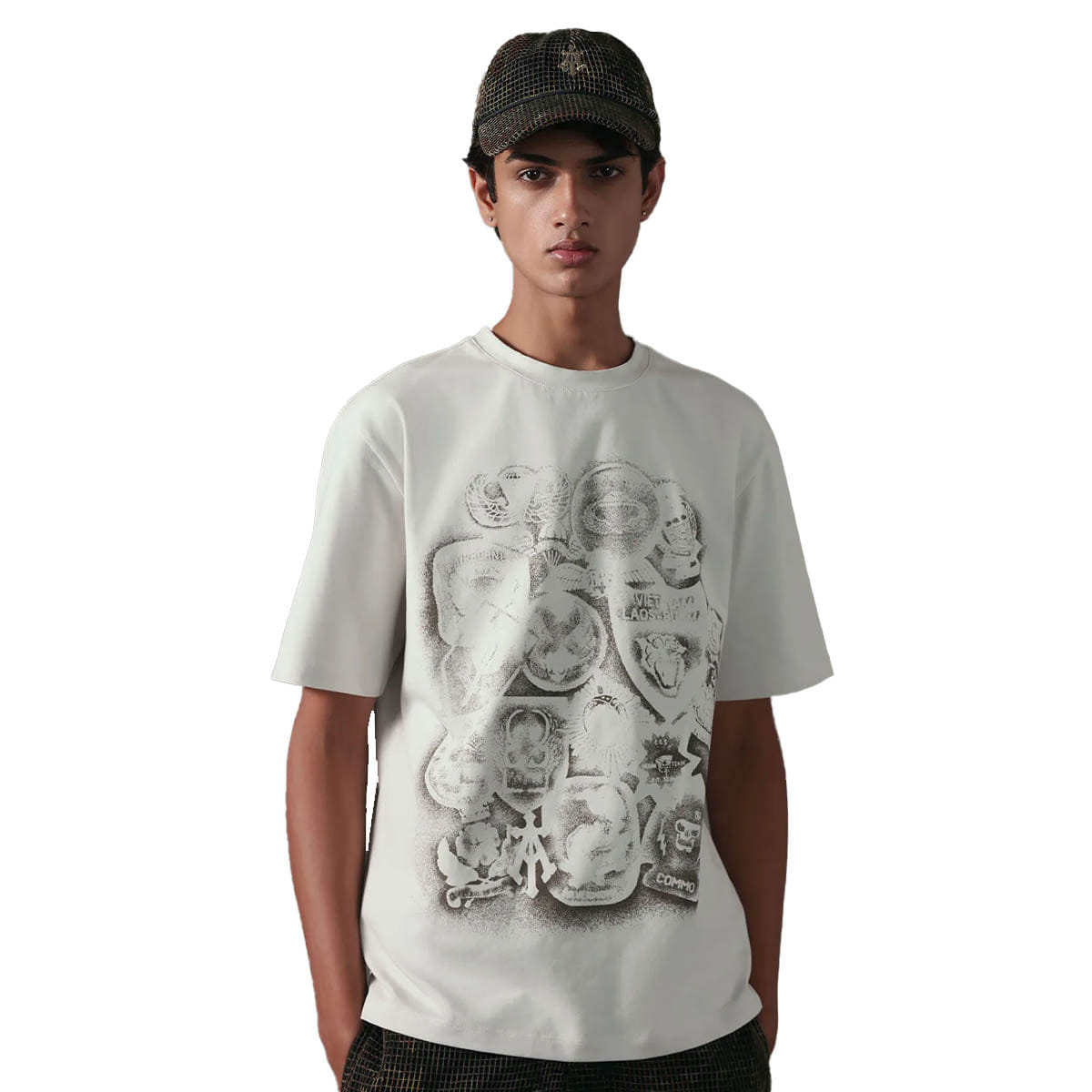 Almost Gods Aegis Relaxed T-Shirt Grey