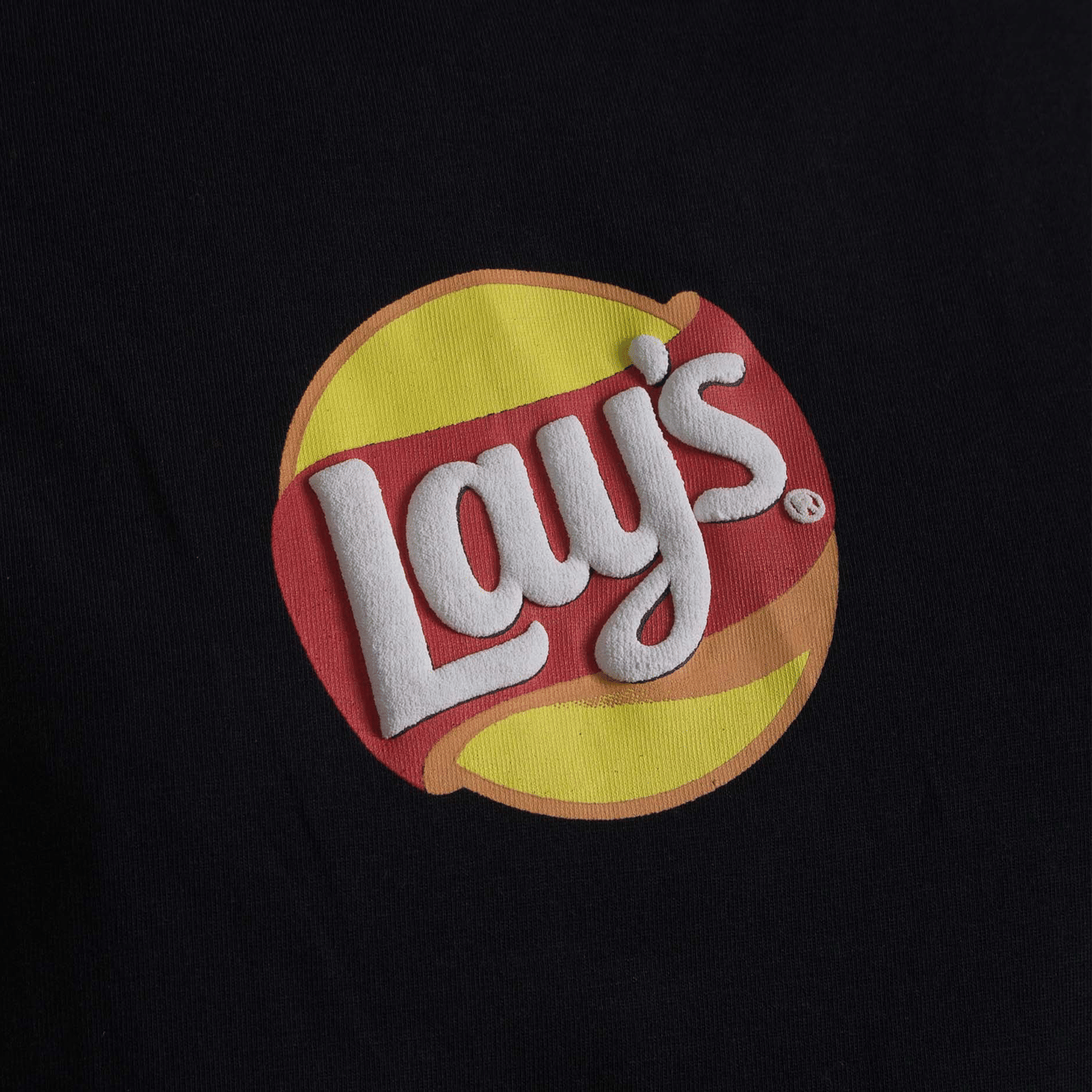 Monogram Lay's x HUEMN Monogram T - shirt (Black)