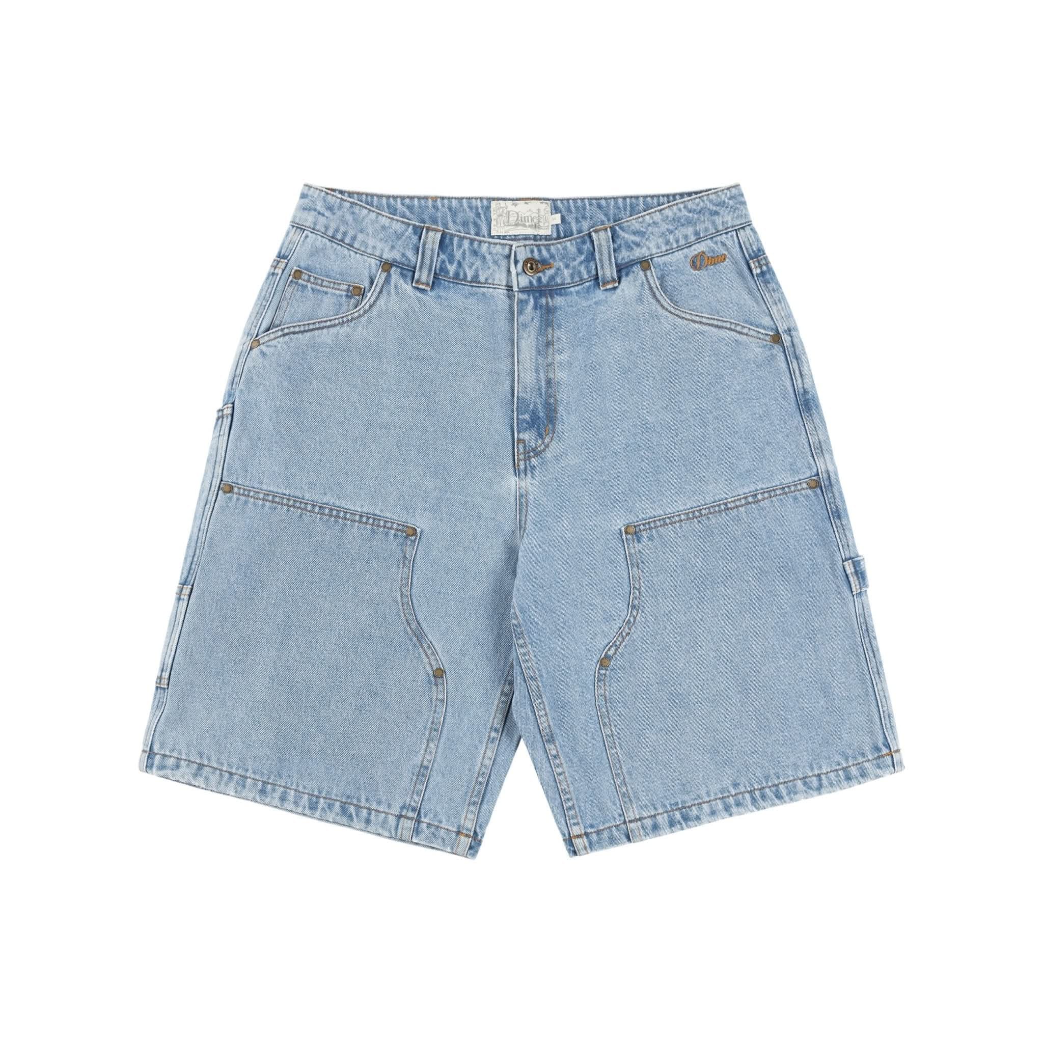 Dime MTL Carpenter Denim Short Blue Washed