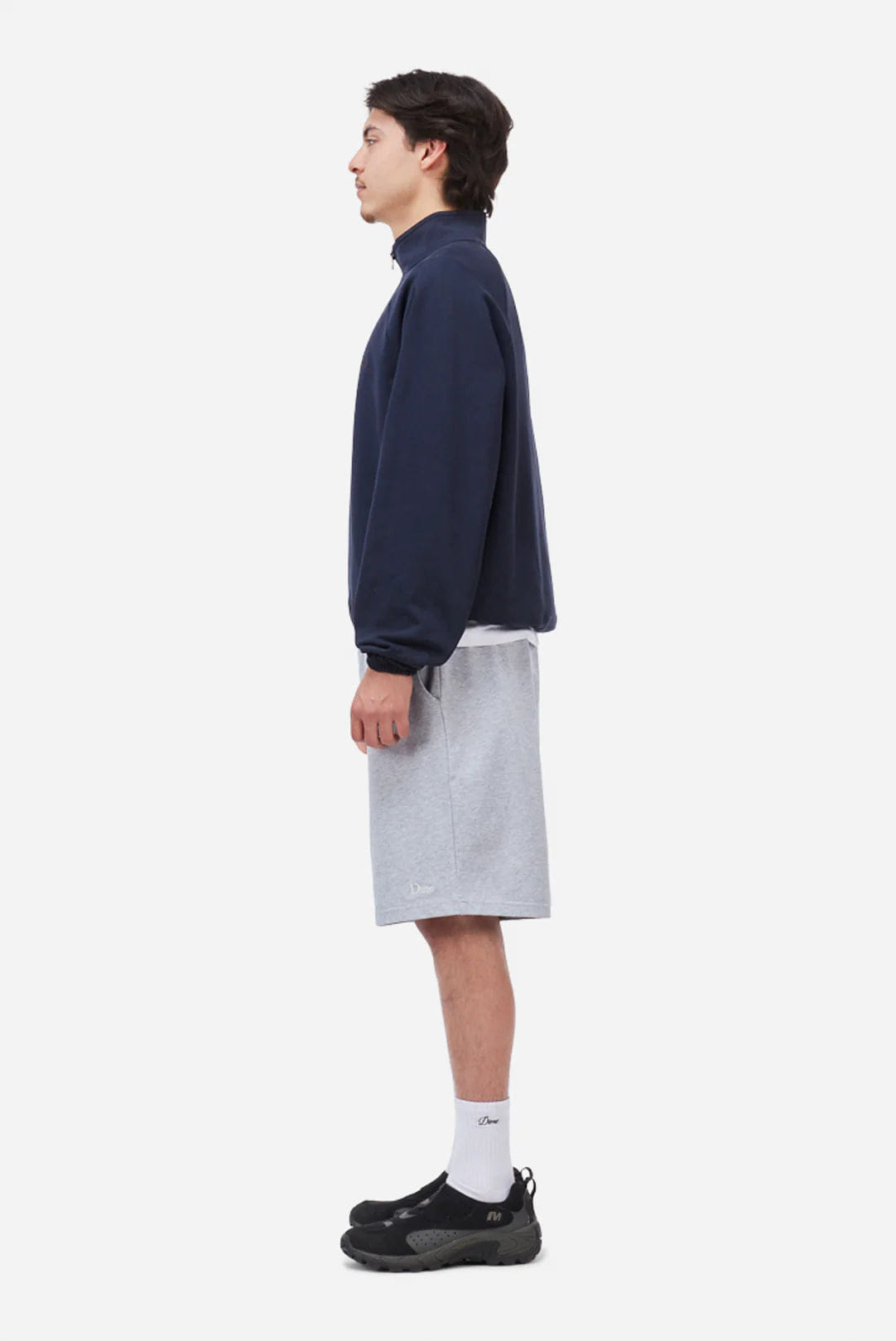Dime MTL Classic Terry Quarter Zip Navy