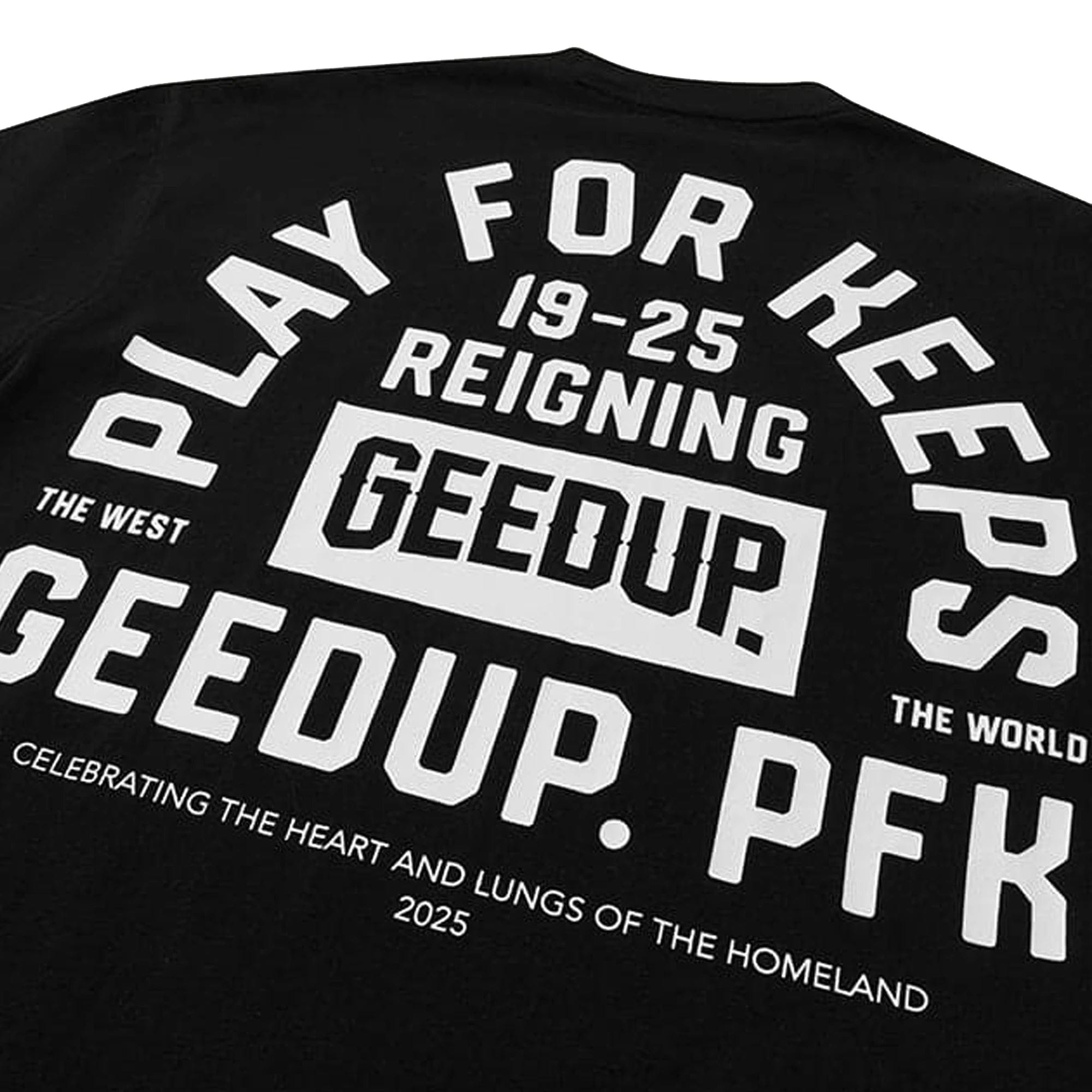 Geedup PFK W.S T - Shirt Black / White (2026)